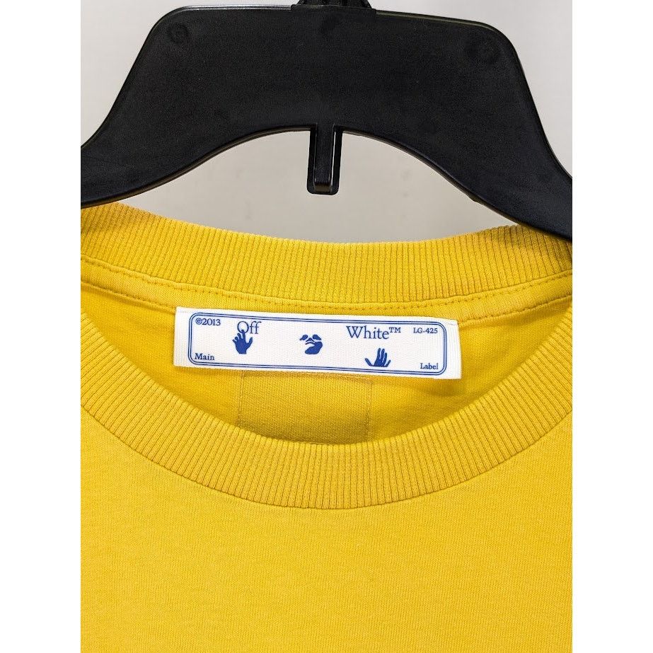 Off-White o1rshd1 MLB- Oakland Athletics Short Sleeve T-Shirt Yellow Size US XL / EU 56 / 4 - 5 Thumbnail