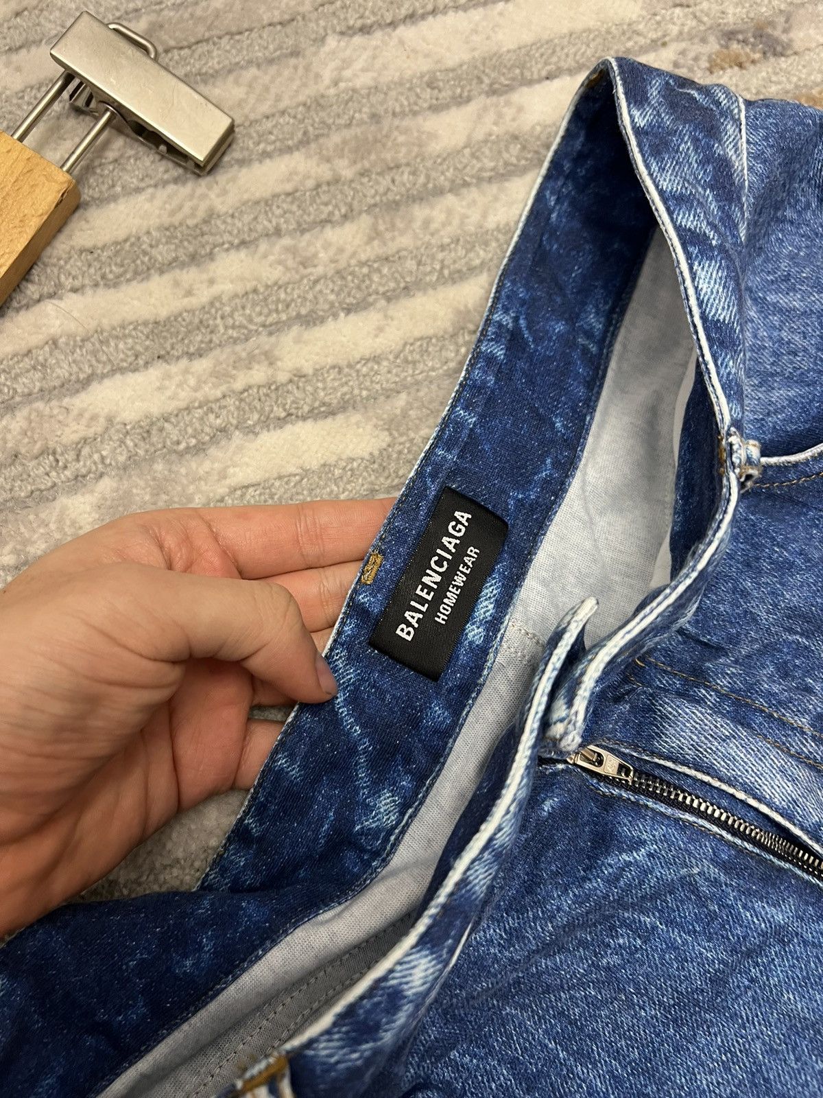 Balenciaga Balenciaga Trompe-L’oeil Jersey Pants Size US 32 / EU 48 - 6 Thumbnail
