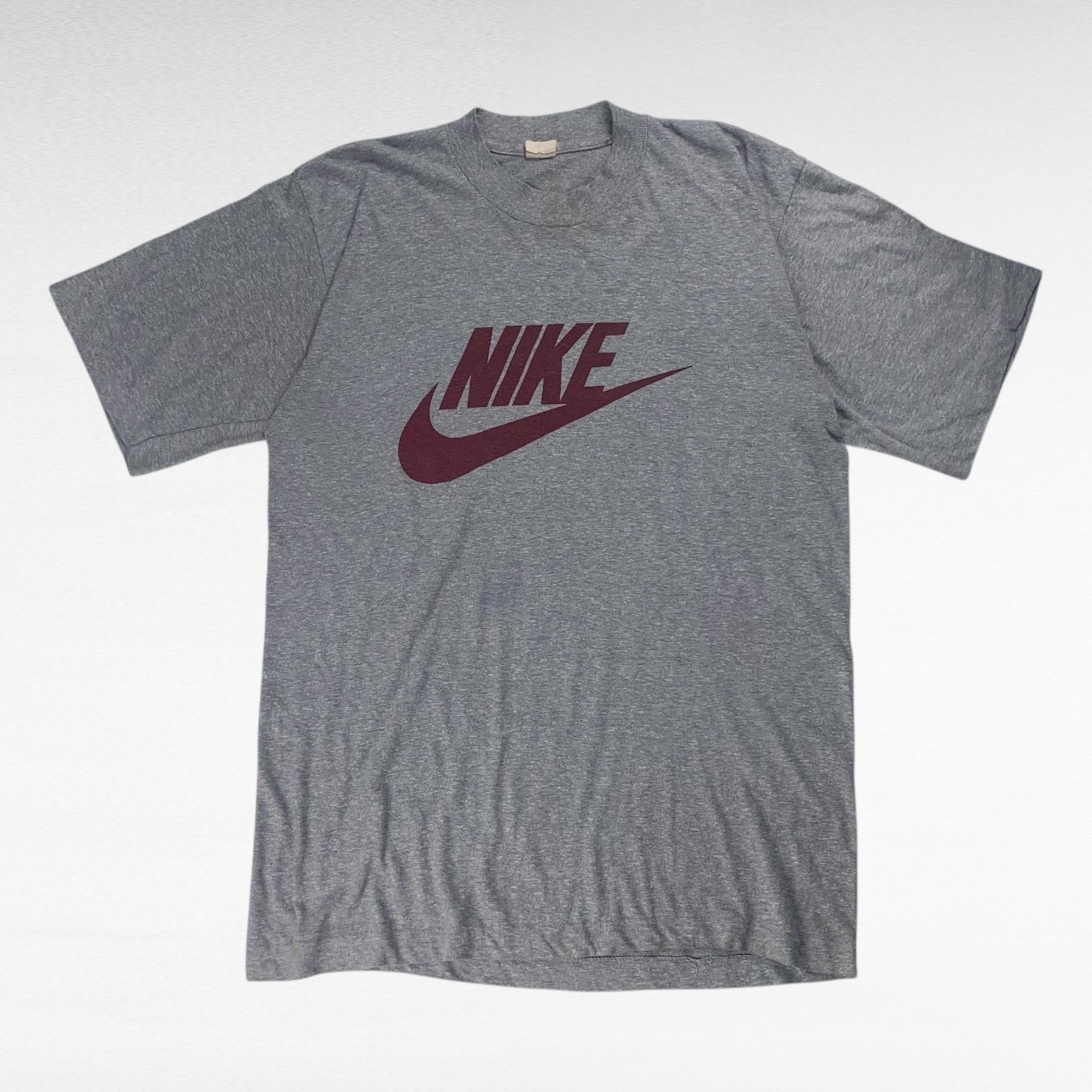 Nike Nike 70s Short Sleeve T-Shirt Gray Size M Size US M / EU 48-50 / 2 - 1 Thumbnail