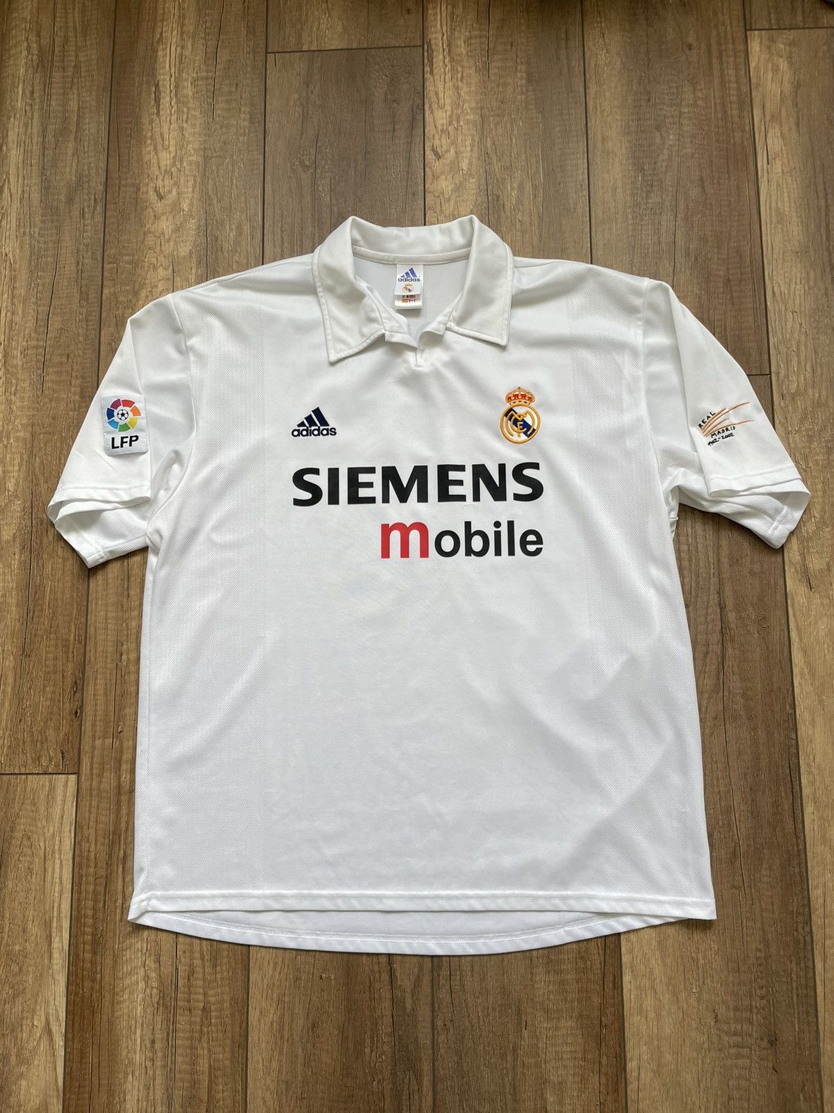 Real shops Madrid Trikot, Zidane, 100 Jahre, 2001/2002, XL