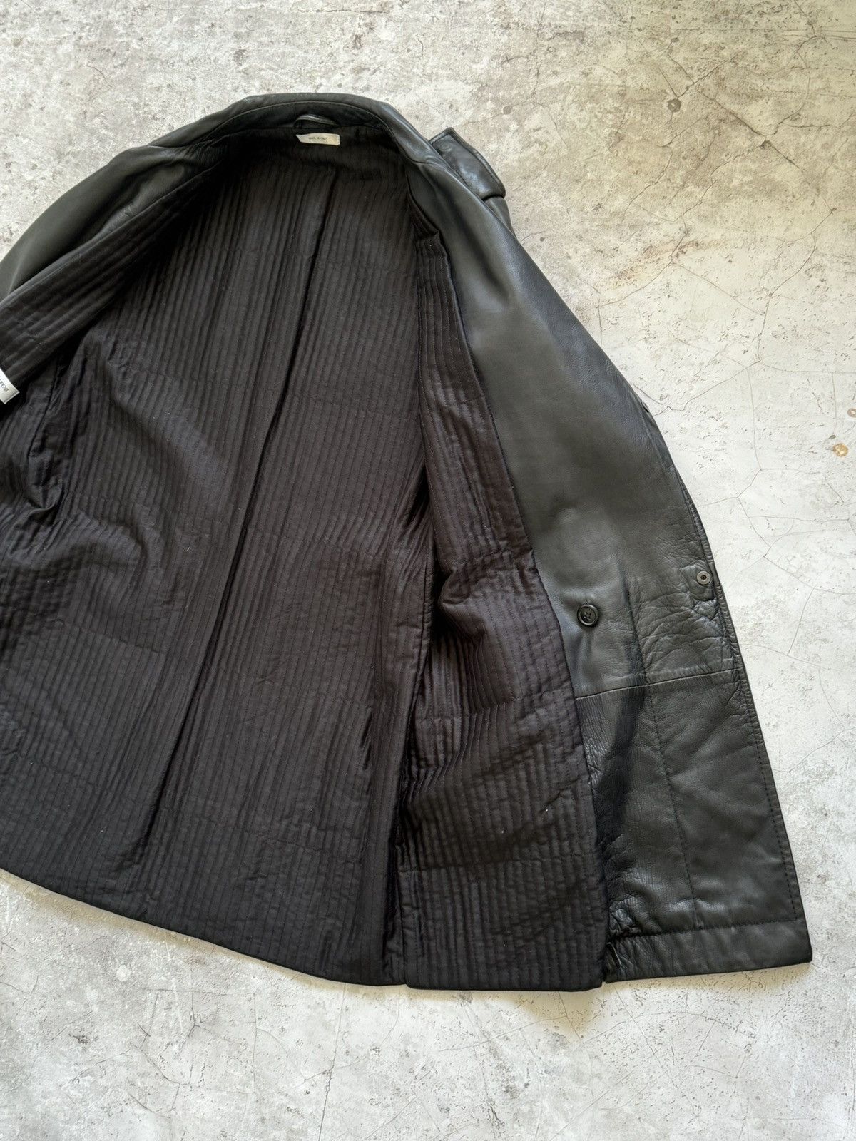 Tom Ford YSL Yves Saint Laurent leather trench coat Size US L / EU 52-54 / 3 - 9 Thumbnail