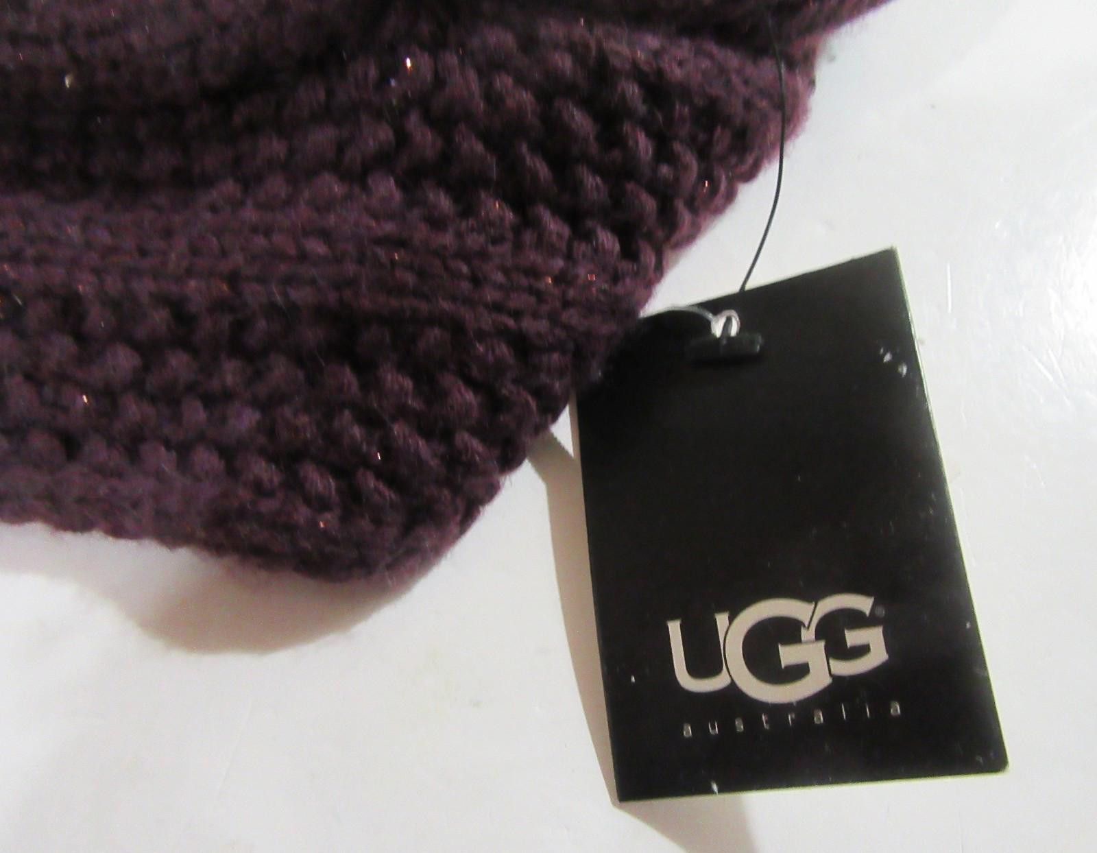 Other UGG Australia Womens Wool Blend Cable Knit Pom Scarf NWT Size ONE SIZE - 5 Thumbnail