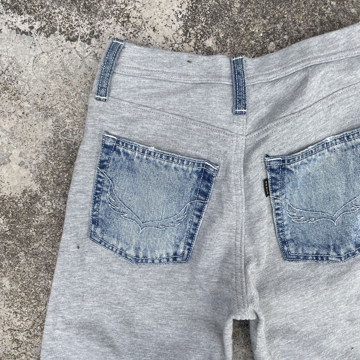 Other Vintage Rodeo Crown Denim Distressed Denim Jeans Size 29" - 9 Thumbnail