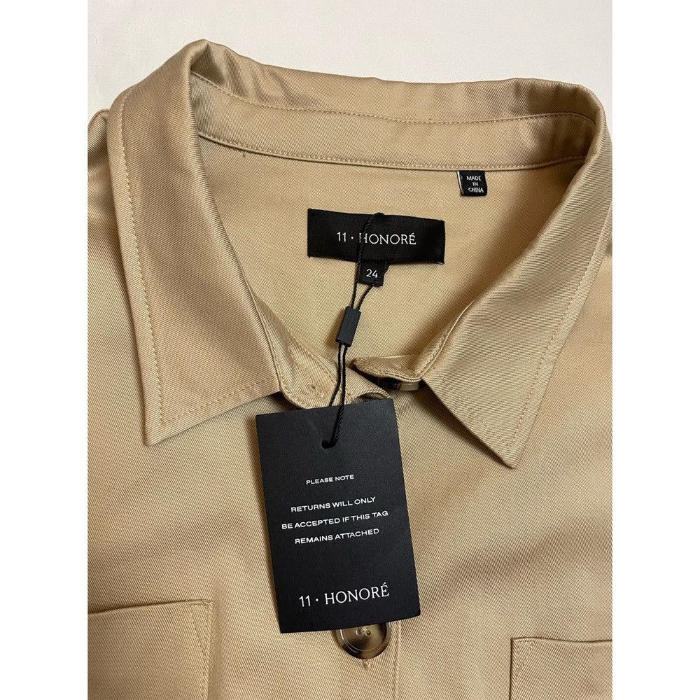 Other NWT New $228 11 Honoré Teedra Mini Long Sleeve Cotton Blend Size 4XL / US 24-26 - 6 Thumbnail