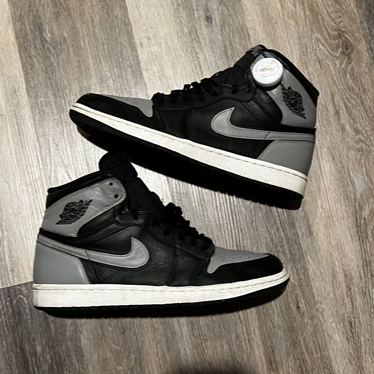 Jordan Brand × Nike Jordan 1 Shadow 2013 Size US 10.5 / EU 43-44 - 4 Thumbnail