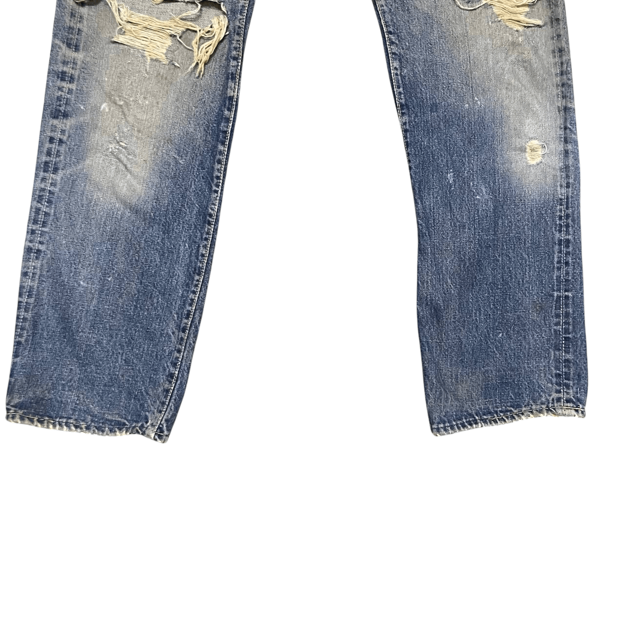 Levi's Vintage 60s Levis 501 Big E Denim Button No 2 Size US 32 / EU 48 - 3 Thumbnail