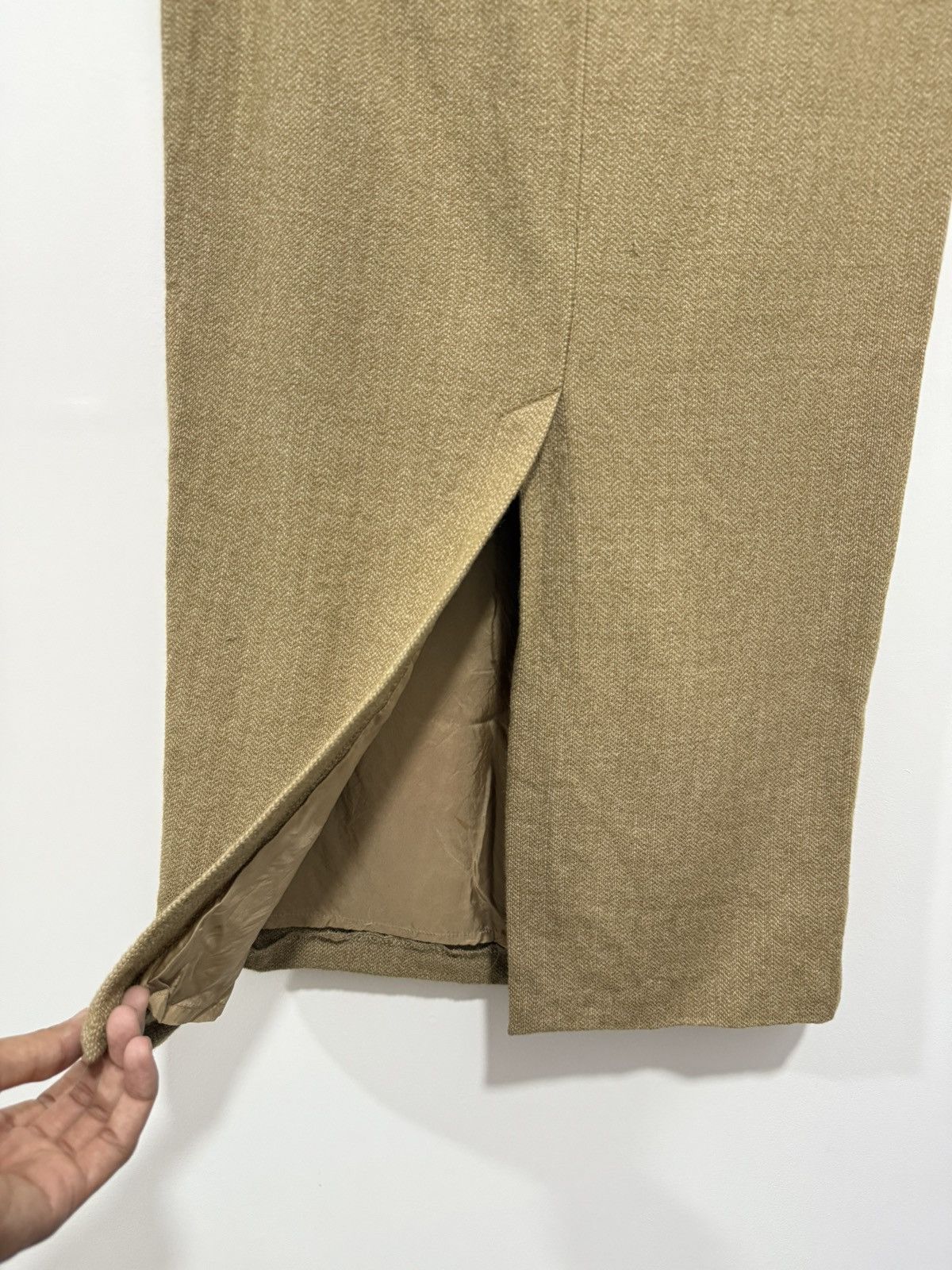 Hugo Boss Boss by Hugo Boss Wool Skirt Size 26" / US 2 / IT 38 - 3 Thumbnail