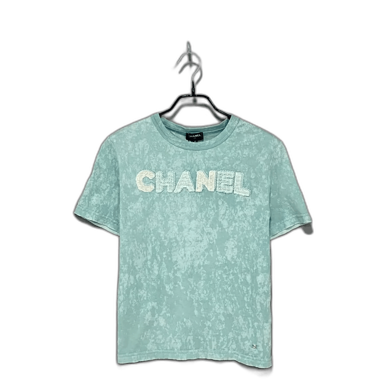 Chanel Chanel 23P Washed Logo Short Sleeve Tee Size XS / US 0-2 / IT 36-38 - 1 Thumbnail