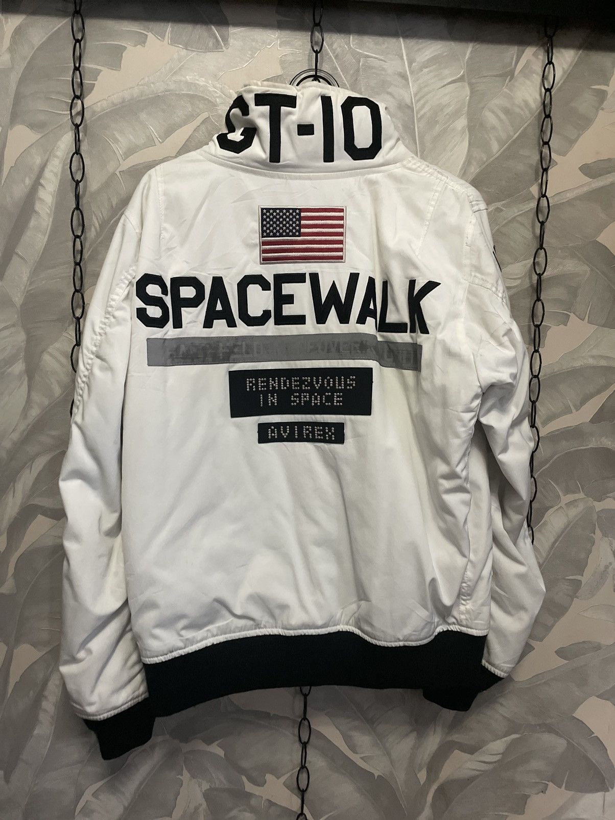 Avirex bomber jacket AVIREX rare item edition "space walk" Size US L / EU 52-54 / 3 - 1 Thumbnail