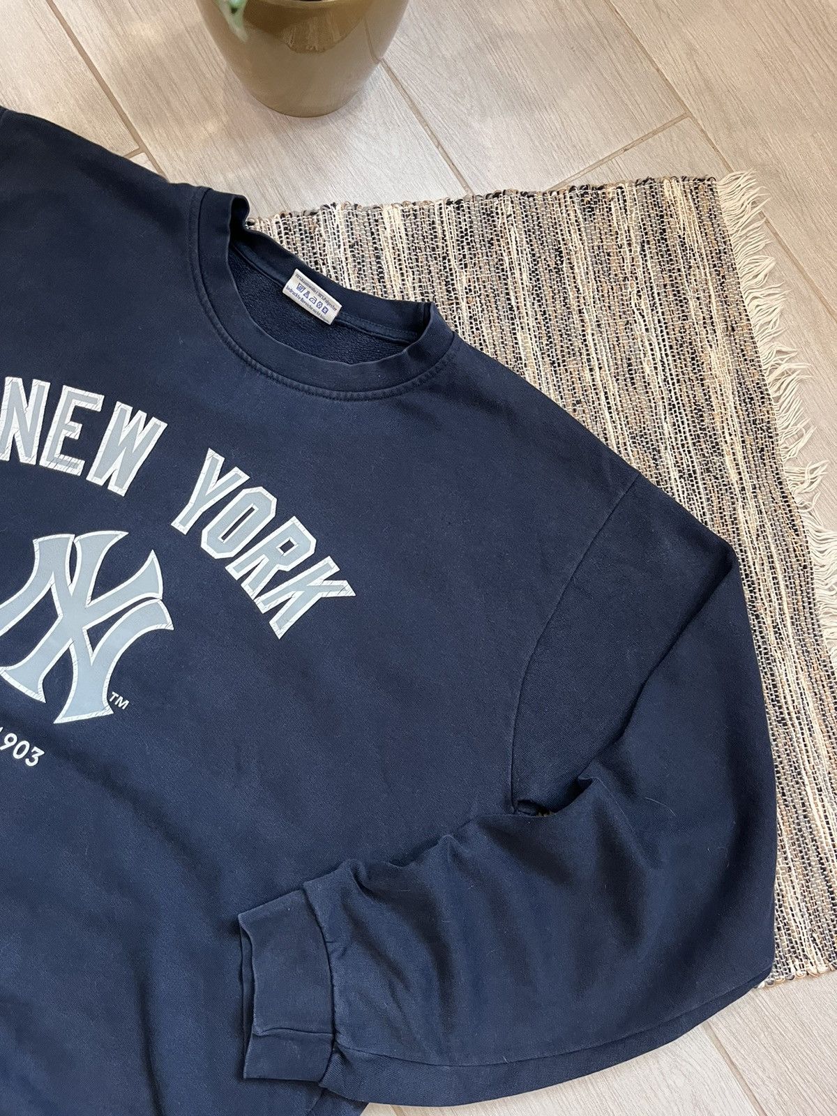 Vintage Vintage New York sweatshirt Major League Baseball imanro Size US XXL / EU 58 / 5 - 4 Thumbnail