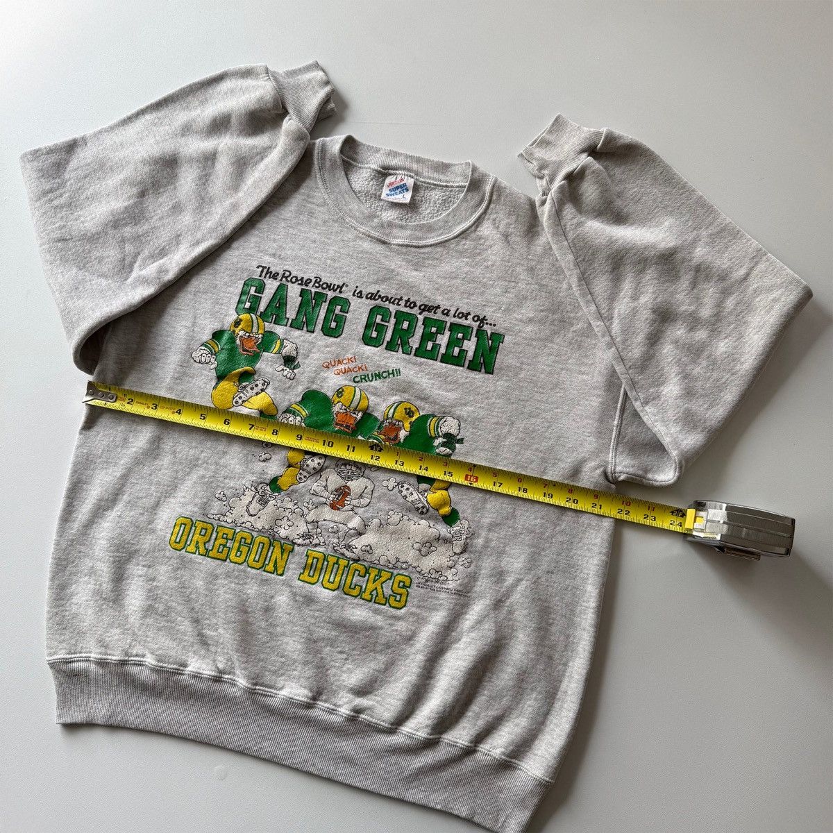 Vintage 1995 Vintage Rose Bowl Oregon Ducks Penn State Sweatshirt Size US L / EU 52-54 / 3 - 11 Thumbnail