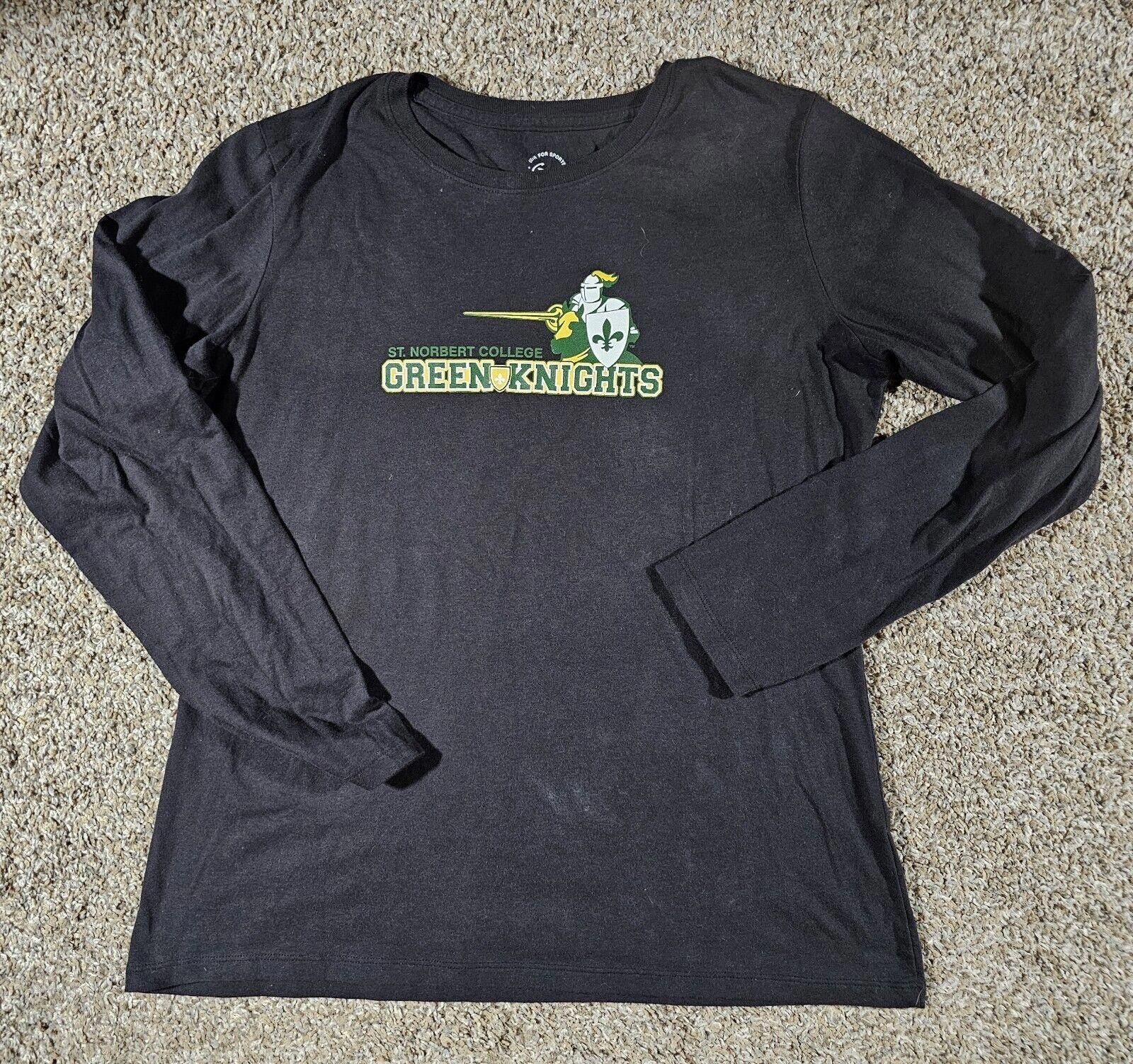 Gear for Sports st norbert college green knights black long sleeve shirt Size US L / EU 52-54 / 3 - 1 Thumbnail