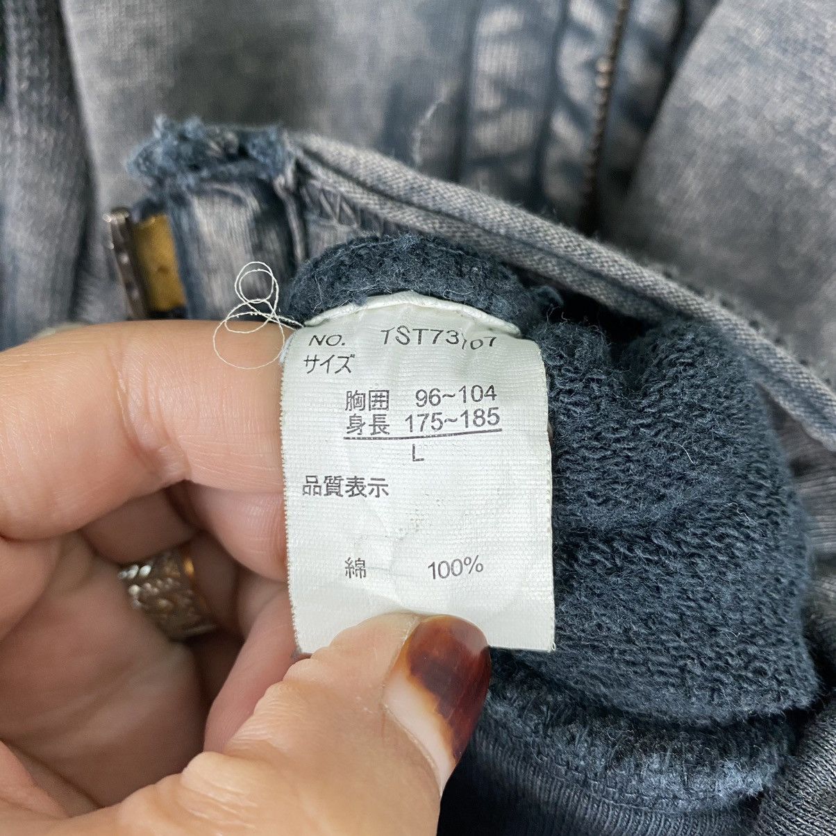Japanese Brand Three Stone Throw Zipper Hoodies Inspector Size US M / EU 48-50 / 2 - 14 Thumbnail