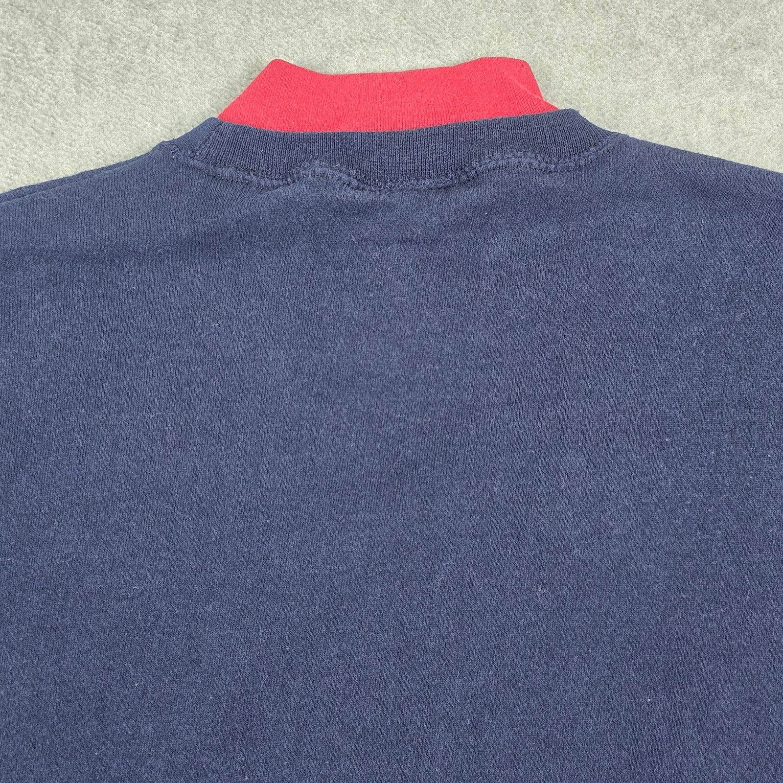 Vintage Vtg Alabama Sweatshirt XL by Santee Navy Red Made in USA Size XL / US 12-14 / IT 48-50 - 11 Thumbnail
