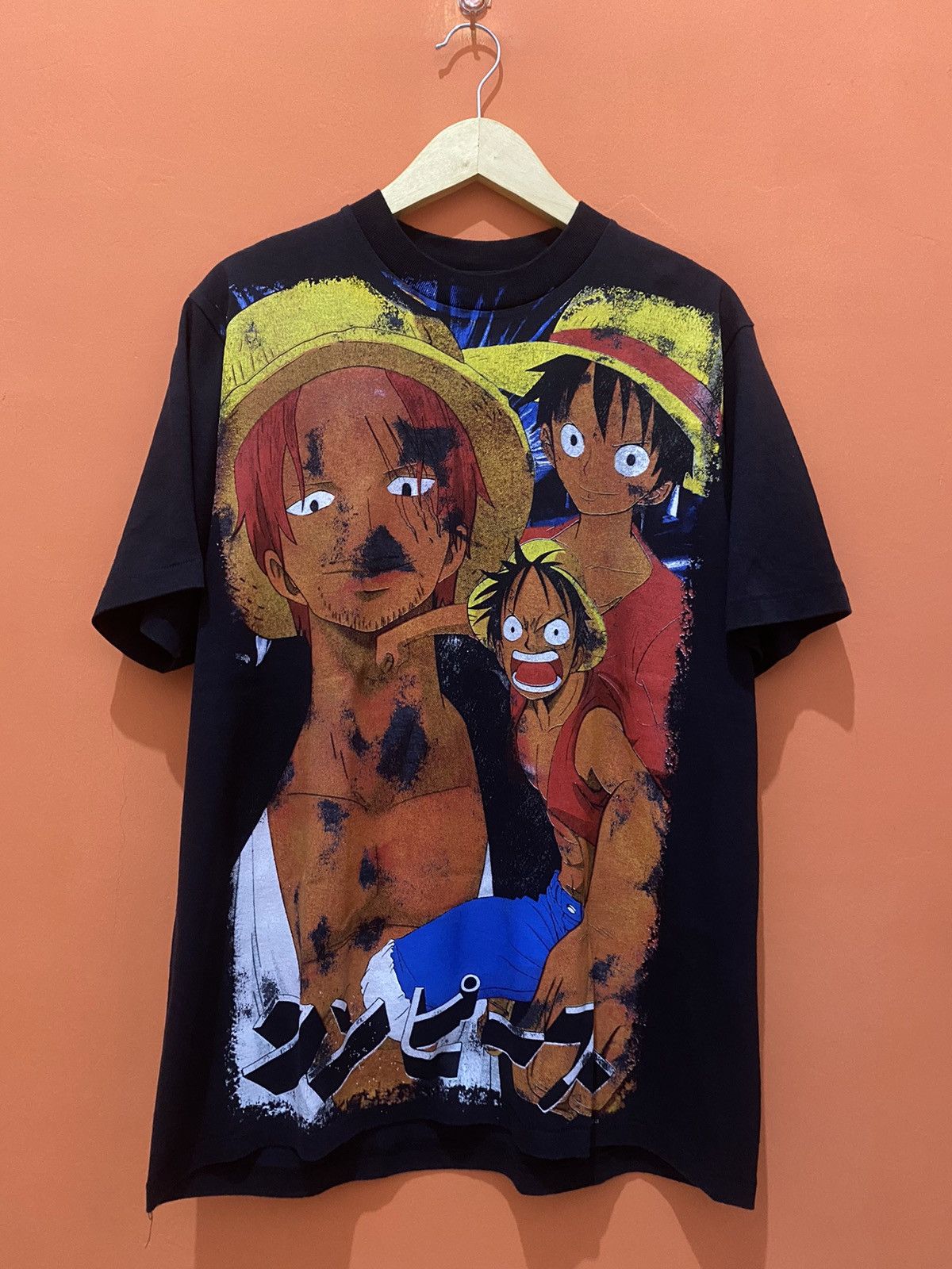 Anime × Japanese Brand × One Piece 🔥RARE🔥 One Piece Luffy Shanks boot anima movie manga Size US L / EU 52-54 / 3 - 1 Thumbnail