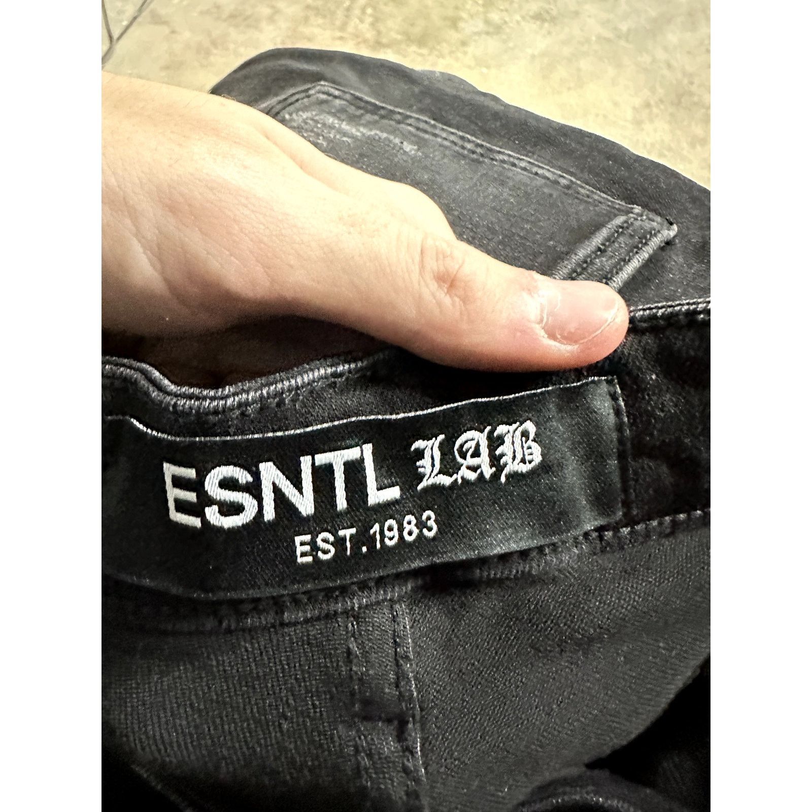 Essentials Essentials Lab Black Denim Used 29 Size US 29 - 3 Thumbnail
