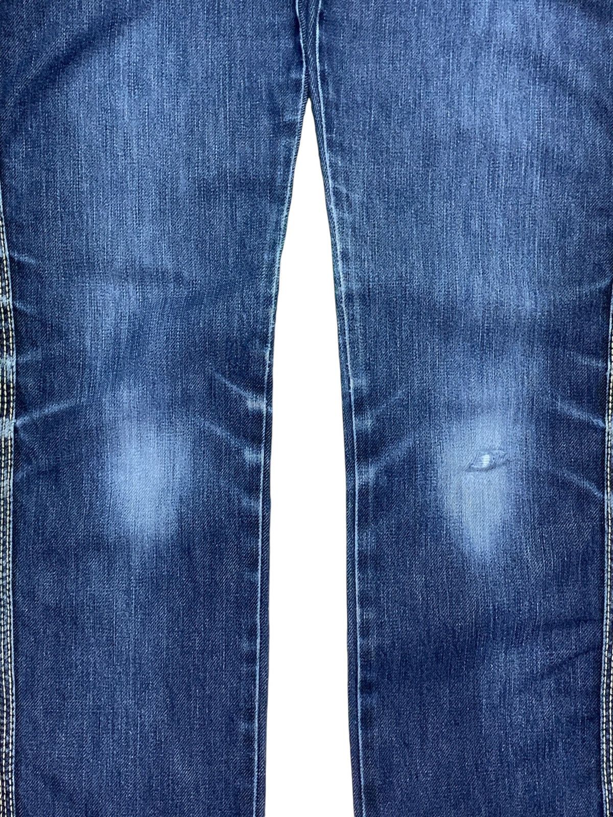 Hysteric Glamour Vintage Japanese Hysteric Glamour Blue Wash Slim Fit Jeans Size 29" - 5 Thumbnail