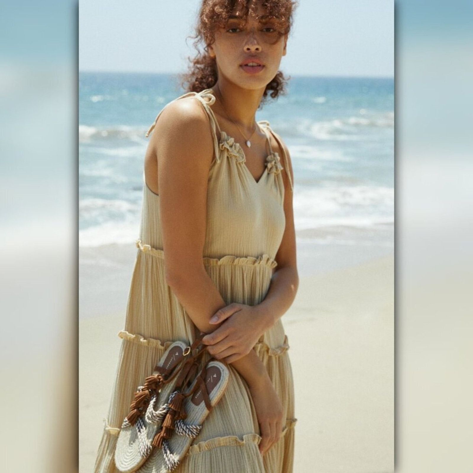 Anthropologie • A108 • (S) NWT Charlie Holiday Senorita Maxi Dress Size S / US 4 / IT 40 - 3 Thumbnail