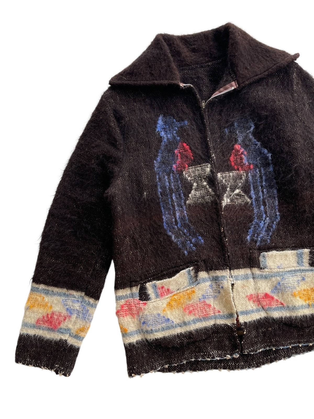 Vintage 1970s Southwestern Jack Mohair Jacket Size US M / EU 48-50 / 2 - 8 Thumbnail
