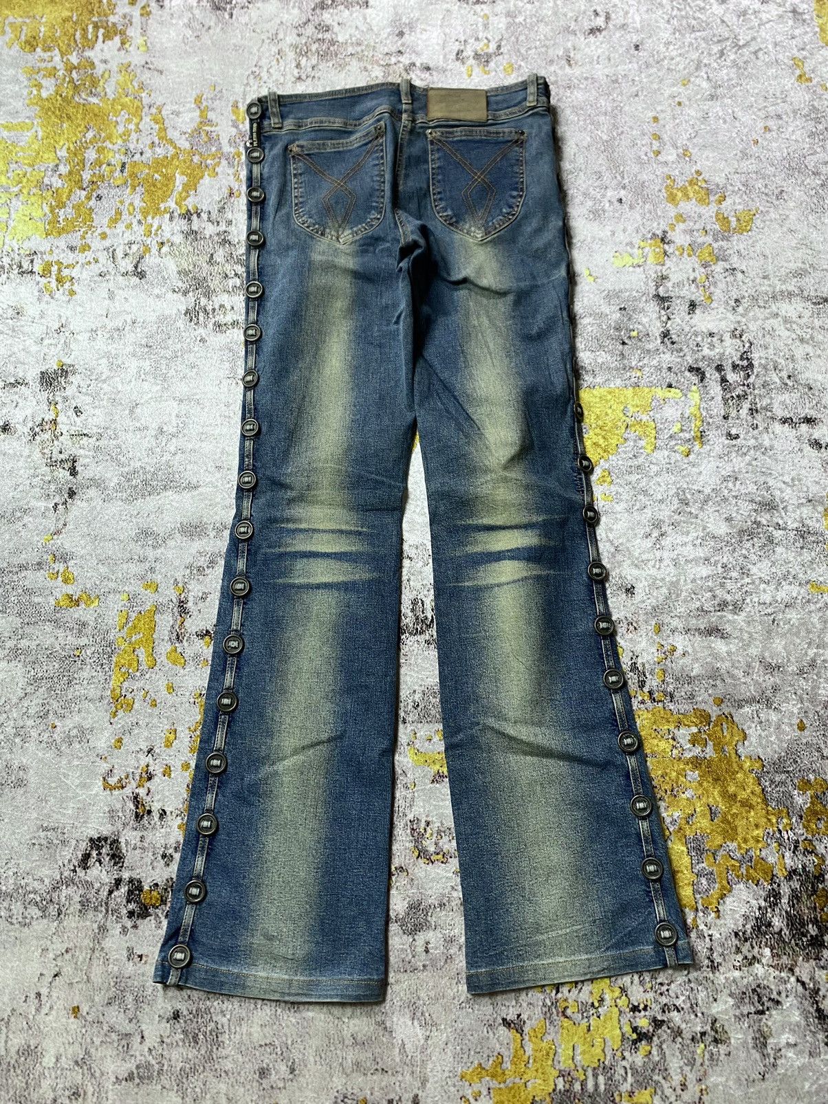 Hysteric Glamour Y2K Plein Sud flare Jeans Size 29" - 1 Thumbnail