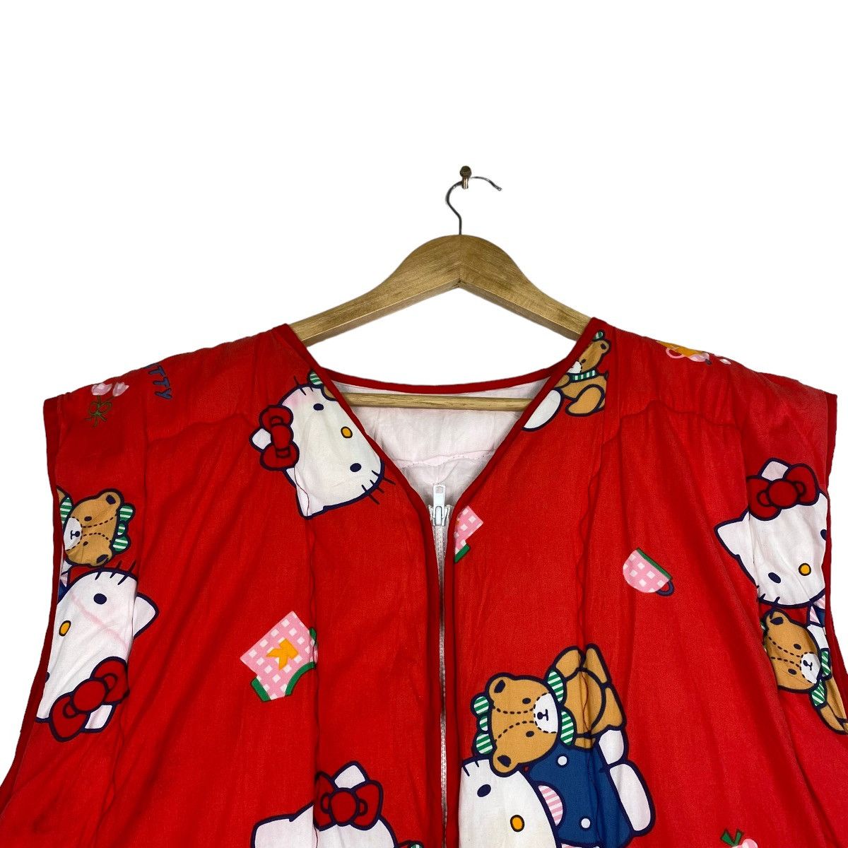 Cartoon Network Vintage Hello Kitty Deep Pile Long Vest Size US M / EU 48-50 / 2 - 4 Thumbnail