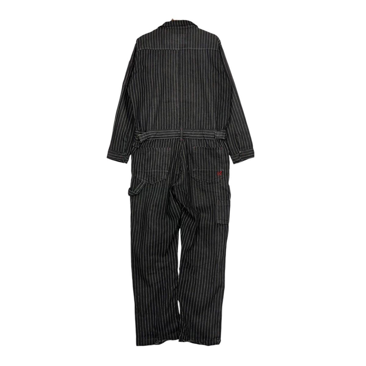 14th Addiction Vintage Gold Zack Style Workwear Hickory Stripe Overall Size US 36 / EU 52 - 8 Thumbnail