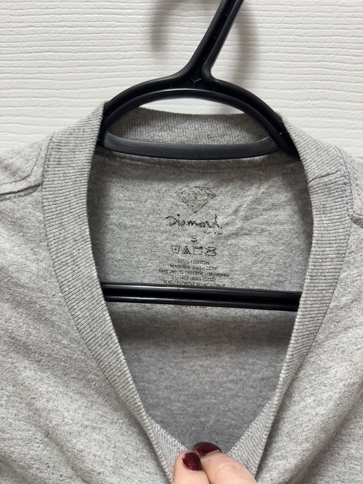 Diamond Supply Co. Diamond Supply Co. Vintage 2010 Torch Skate Shirt Grey Size US S / EU 44-46 / 1 - 3 Thumbnail