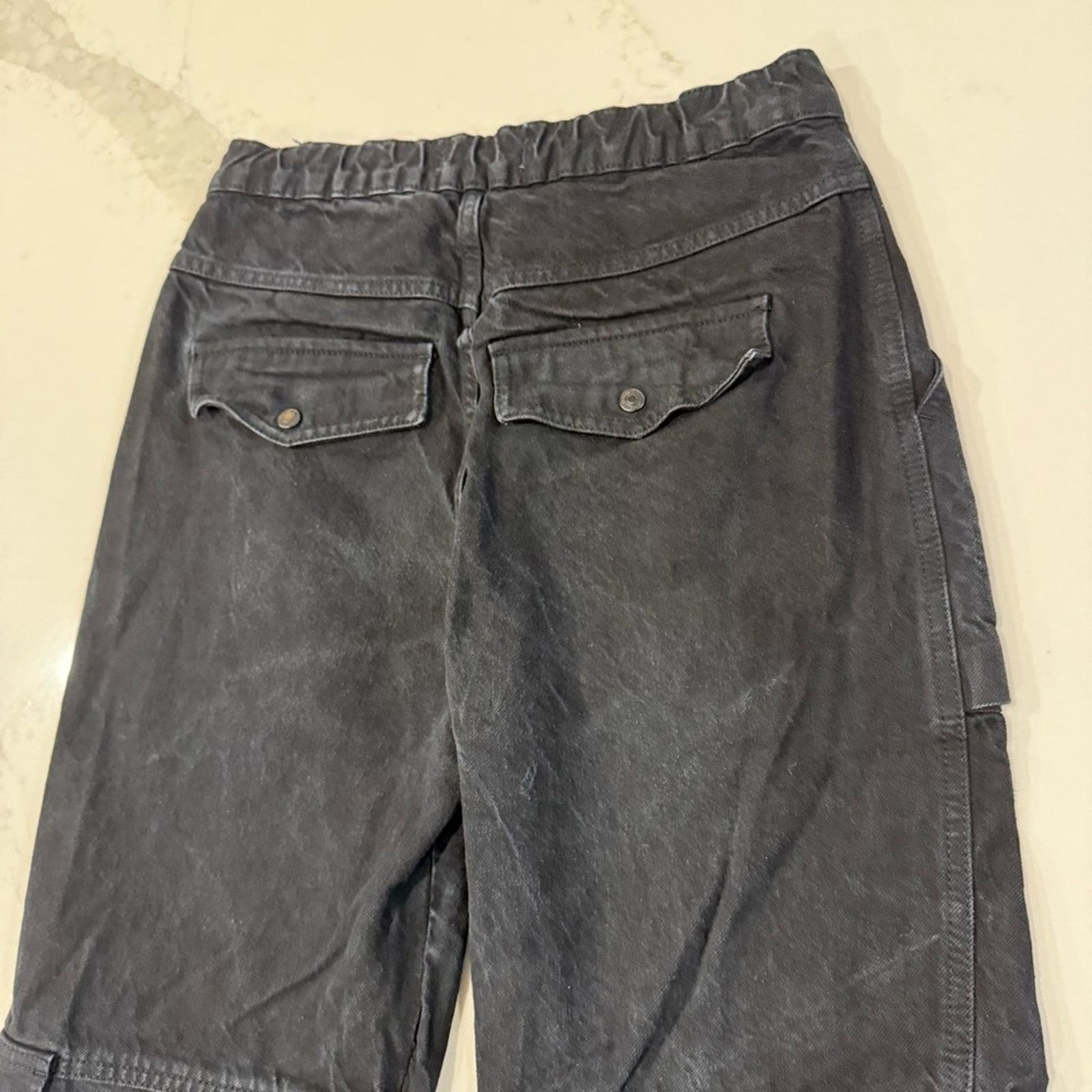 Free People We The Free Free People Marx Slouchy Cargo Jeans Womens 25 Size 25" / US 0 / IT 36 - 8 Thumbnail