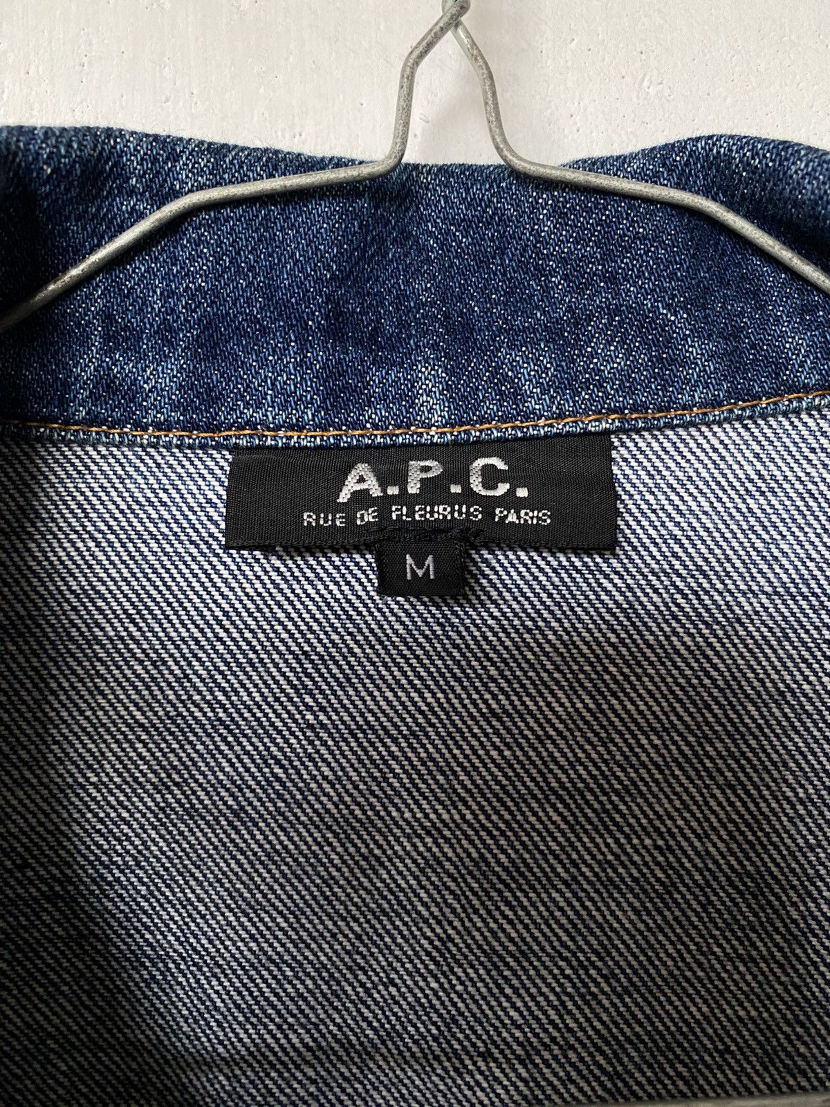 A.P.C. × Japanese Brand APC Type 2 Selvedge Trucker Denim Size US M / EU 48-50 / 2 - 6 Thumbnail