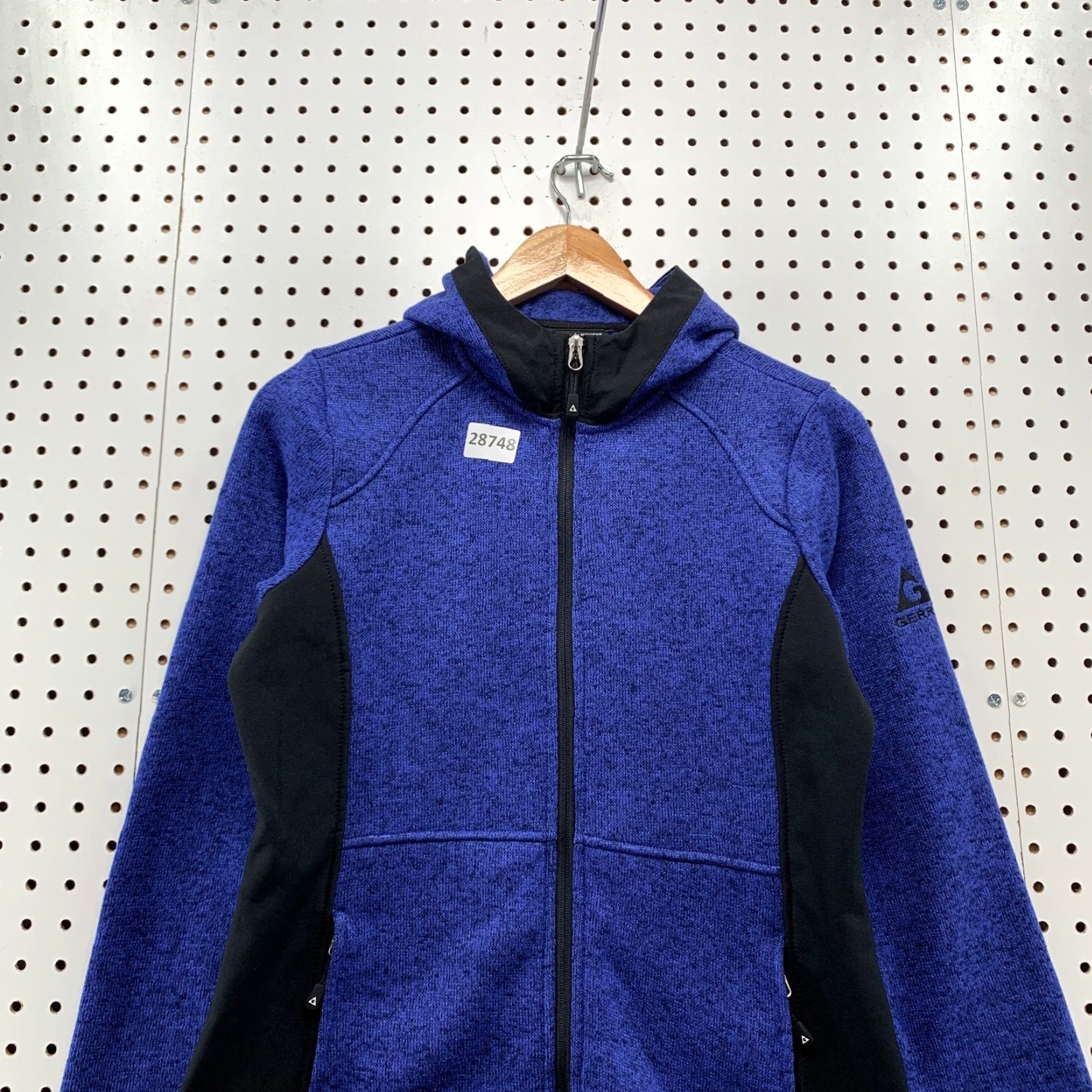 Vintage VINTAGE Gerry Hooded Womens Jacket Blue Full Zip Ladies Small 19x24 Hoodie Zip Size S / US 4 / IT 40 - 2 Thumbnail
