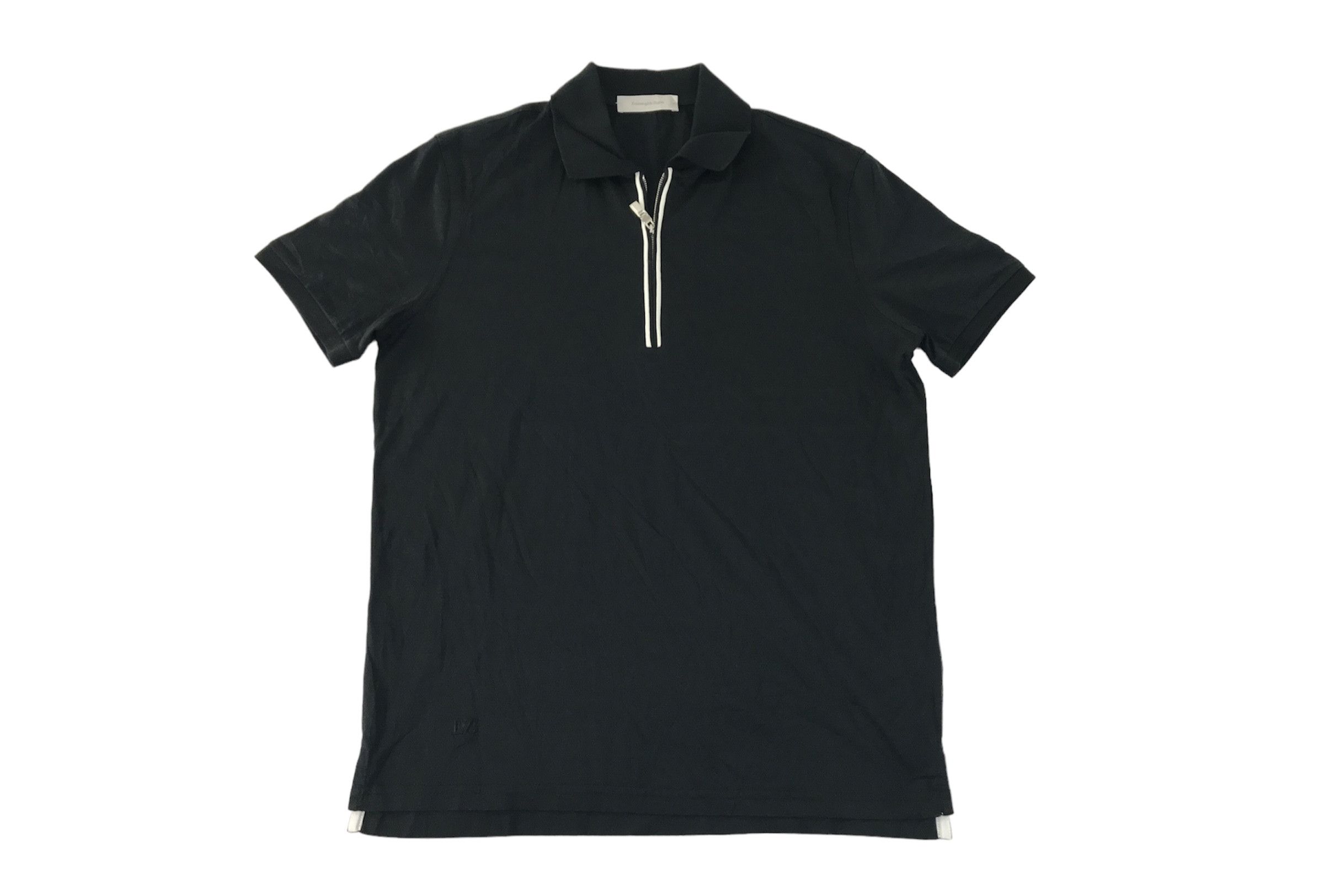 Ermenegildo Zegna Ermenegildo Zegna Half Zip Closure Plain Minimalist Style Size M / US 6-8 / IT 42-44 - 1 Thumbnail