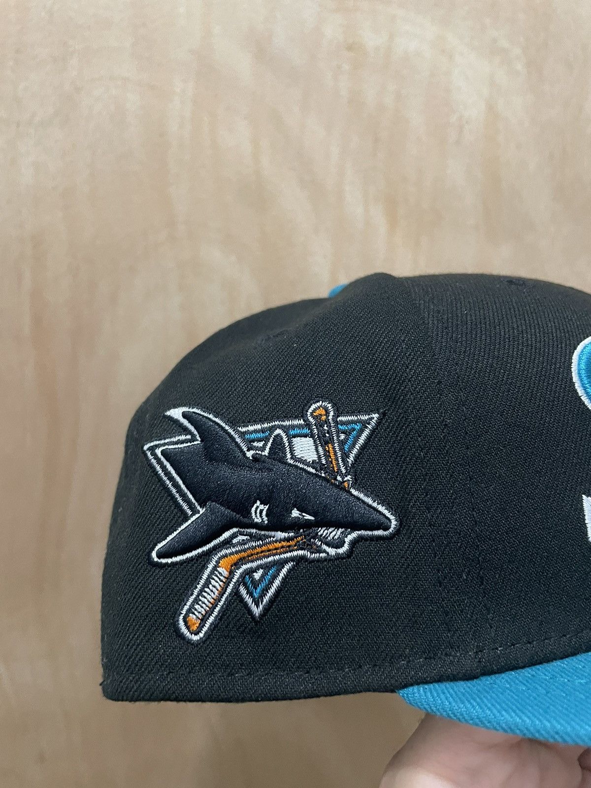 Hat Club Hat club San Jose sharks script size 7 1/4 Size ONE SIZE - 4 Thumbnail