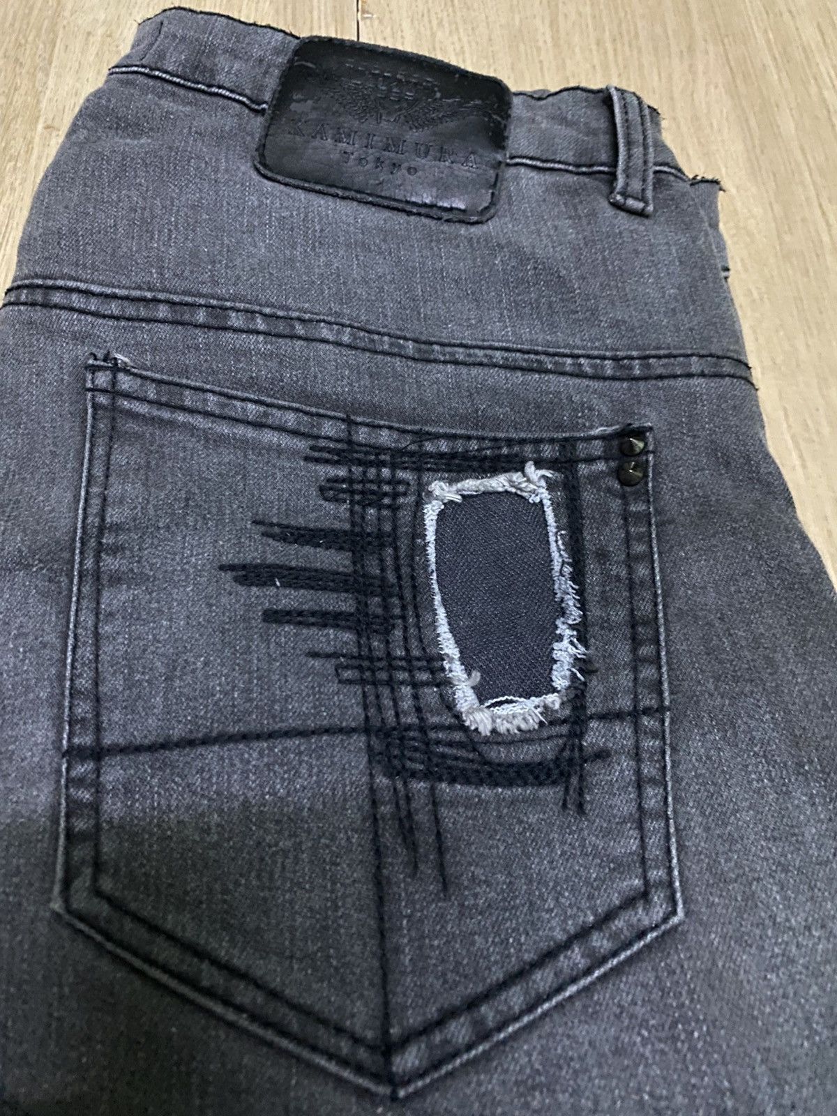 Japanese Brand JEANS KAMIMURA TOKYO Size US 34 / EU 50 - 9 Thumbnail