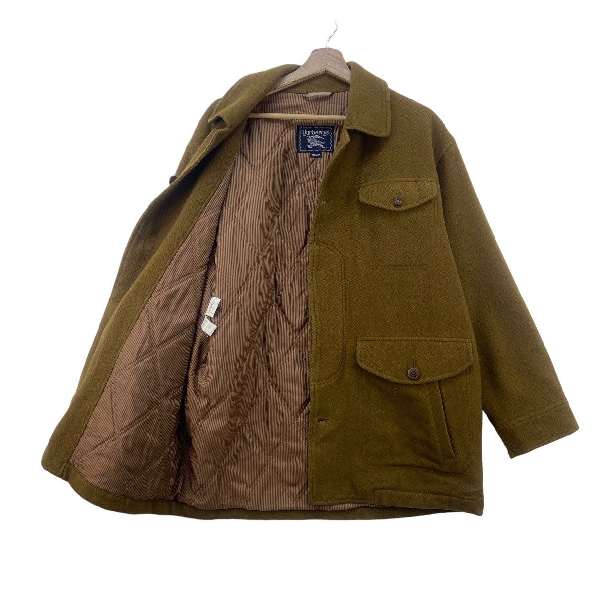 Burberry Prorsum Vintage Burberrys Prorsum Wool Heavy Coat Size US M / EU 48-50 / 2 - 2 Thumbnail