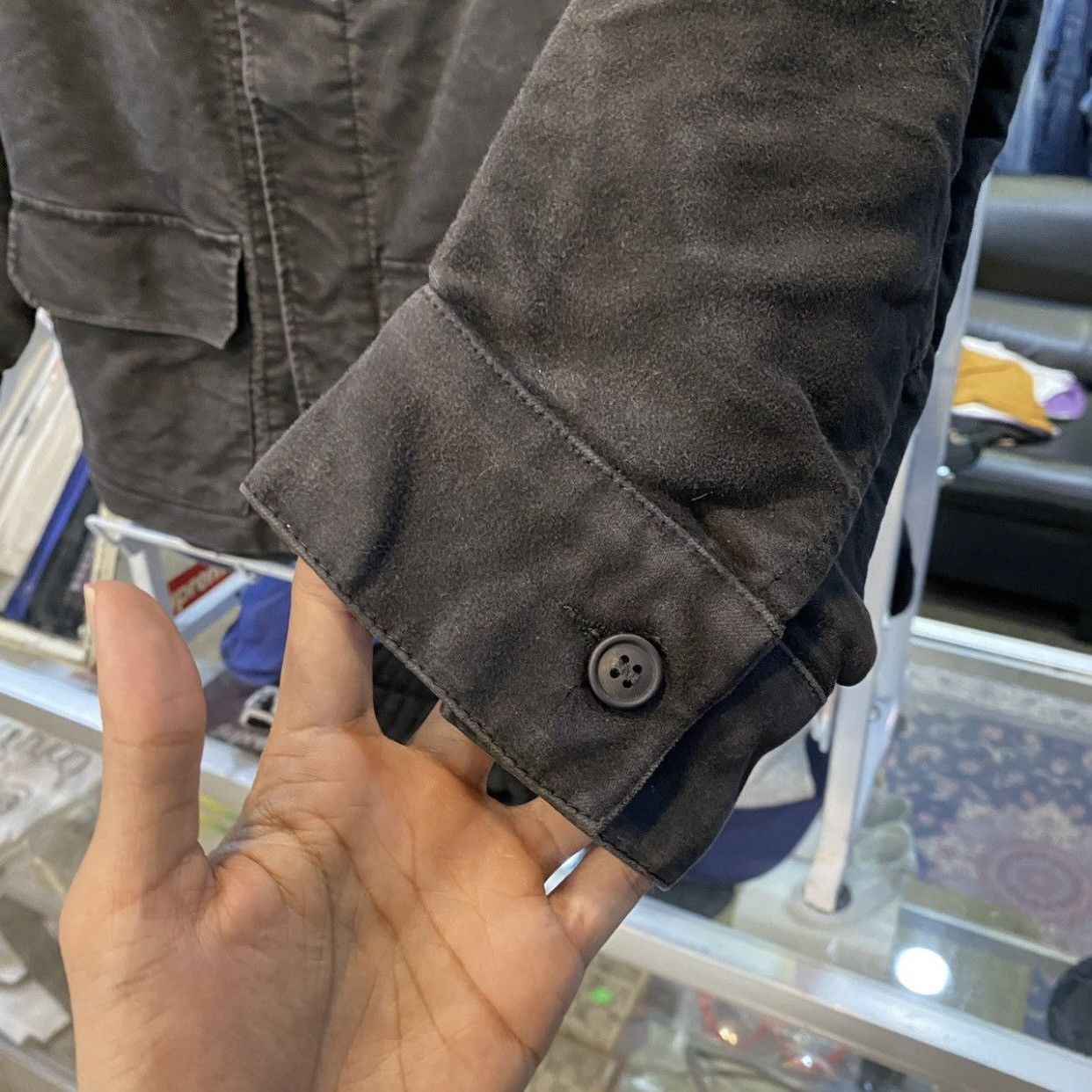 A.P.C. A.P.C Vintage Military Field Jacket Black Utility Chore Coat Size US M / EU 48-50 / 2 - 9 Thumbnail
