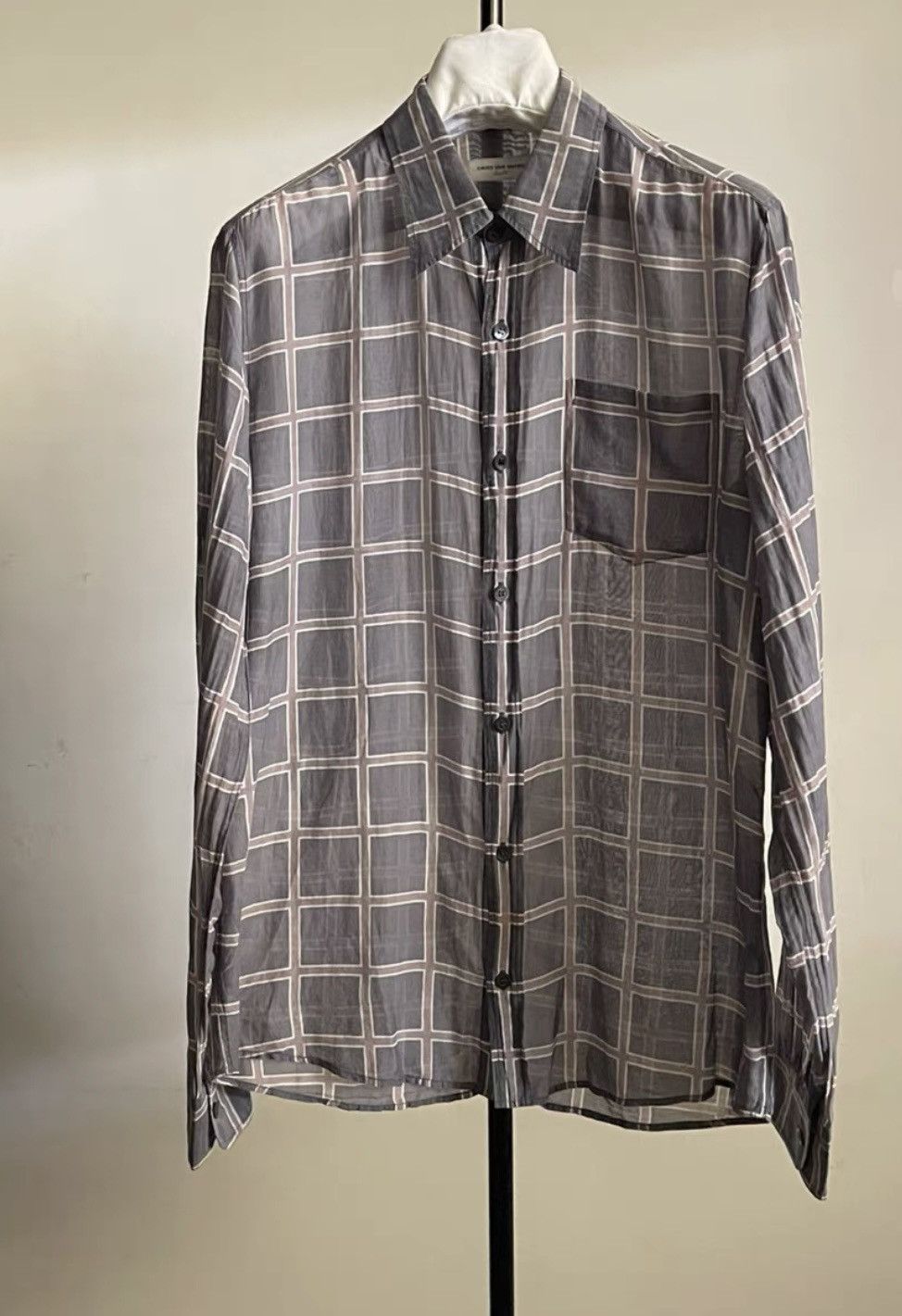 Dries Van Noten Dries Van Noten｜08aw plaid check shirt Size 48S - 2 Thumbnail