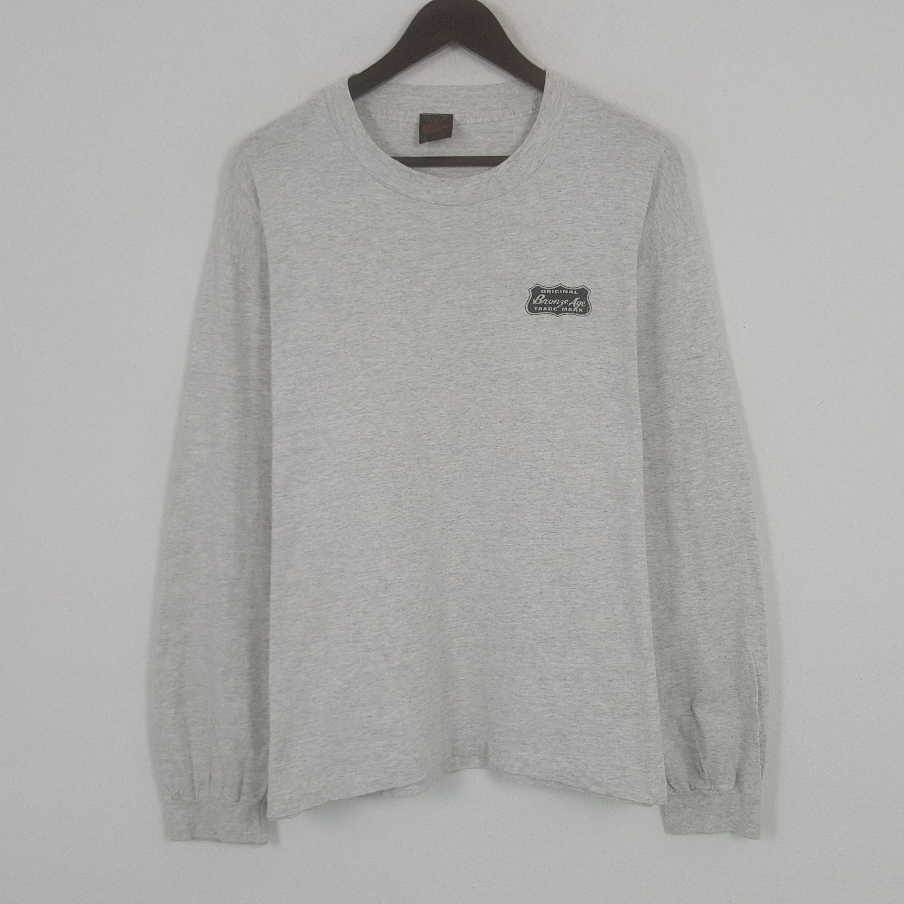 Japanese Brand × Vintage Vintage Bronze Age Rare Logo Tshirt Size US L / EU 52-54 / 3 - 3 Thumbnail