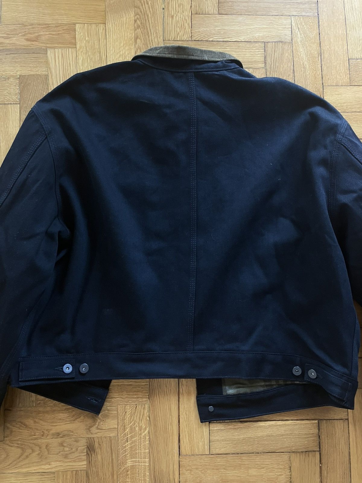Yeezy Deadstock Yeezy SZN corduroy collar denim jacket Size US L / EU 52-54 / 3 - 6 Thumbnail