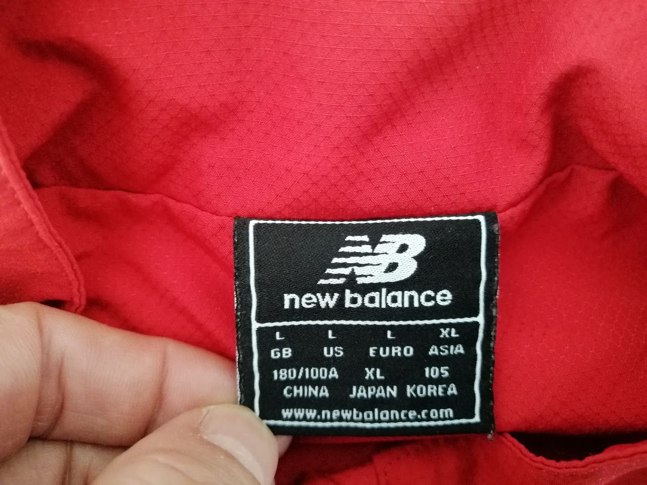 New Balance Liverpool Training Jacket Football New Balance 2015 2016 Size US L / EU 52-54 / 3 - 5 Thumbnail