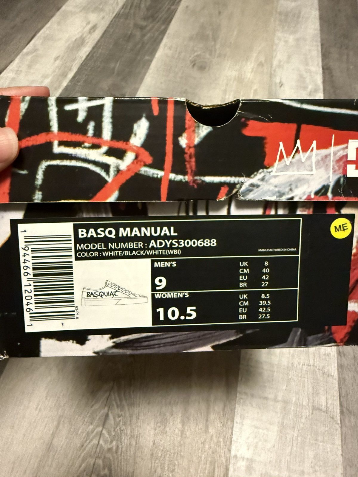 DC DC Shoes x Basquiat Manual Sz 9 – Limited Edition Size US 9 / EU 42 - 11 Thumbnail