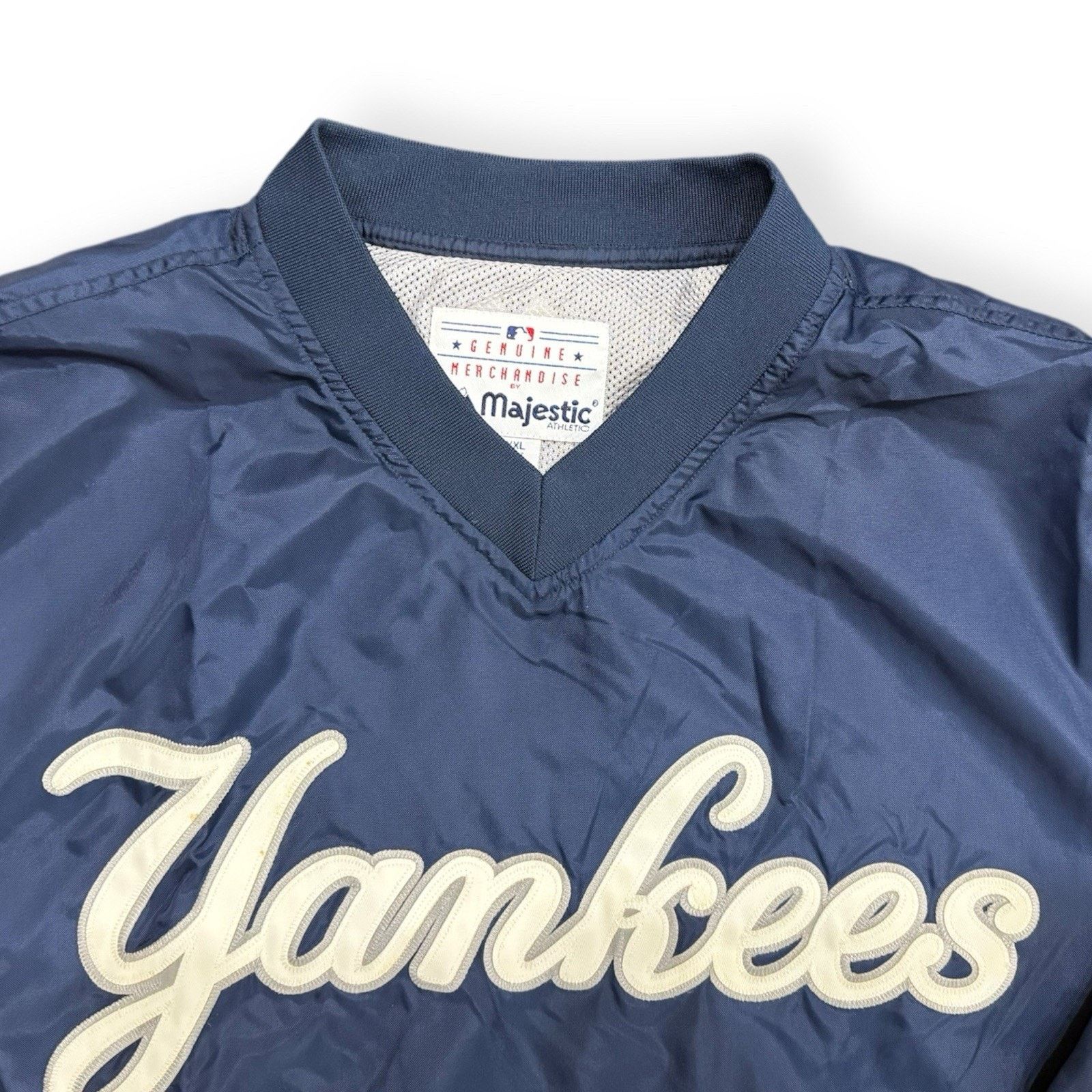 Majestic MLB NEW YANKEES CLASSIC MAJESTIC PULLOVER WINDBREAKER 2XL Size US XXL / EU 58 / 5 - 4 Thumbnail