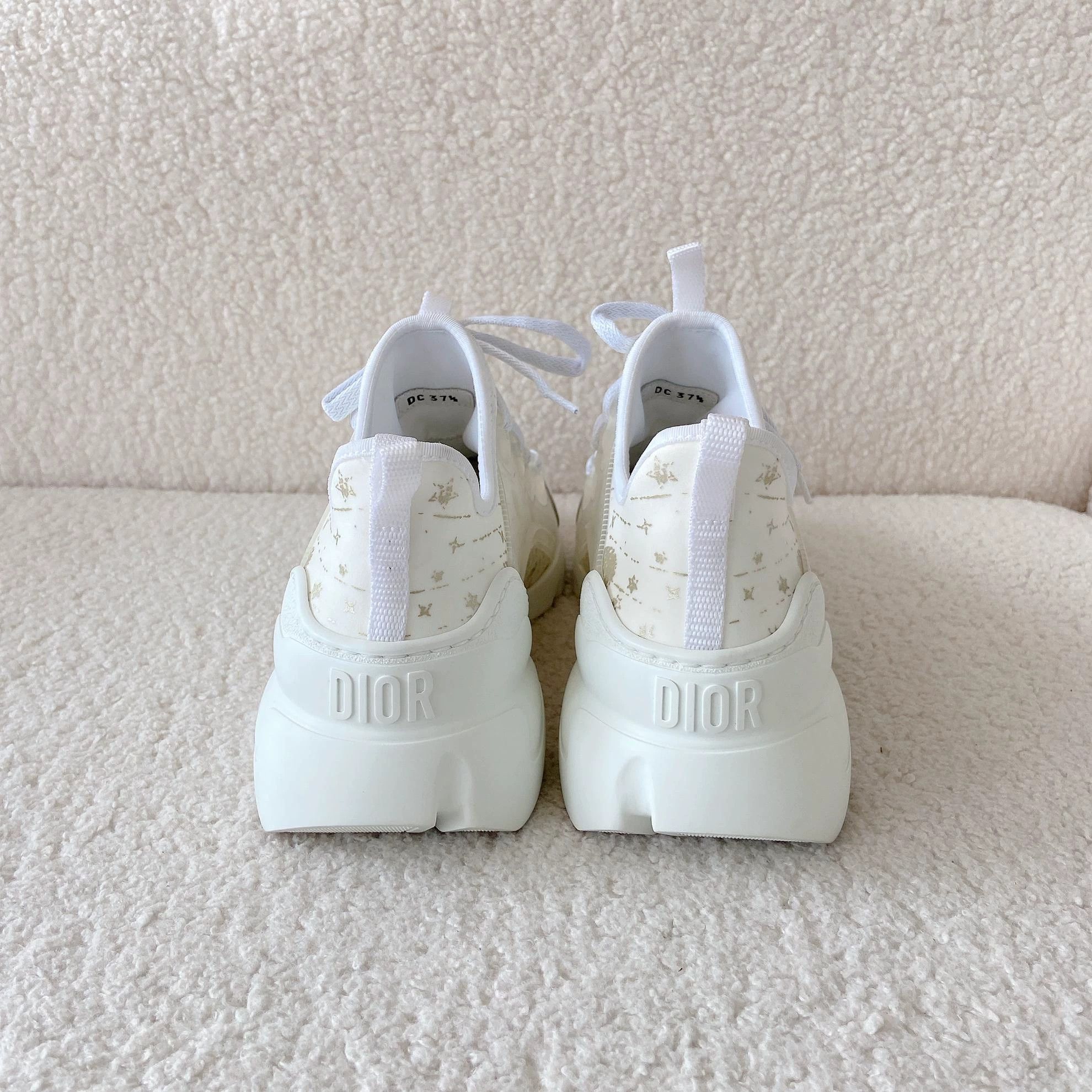 Dior Dior D-Connect Constellation Sheepskin Dad Shoes 37.5 Size US 7 / IT 37 - 4 Thumbnail