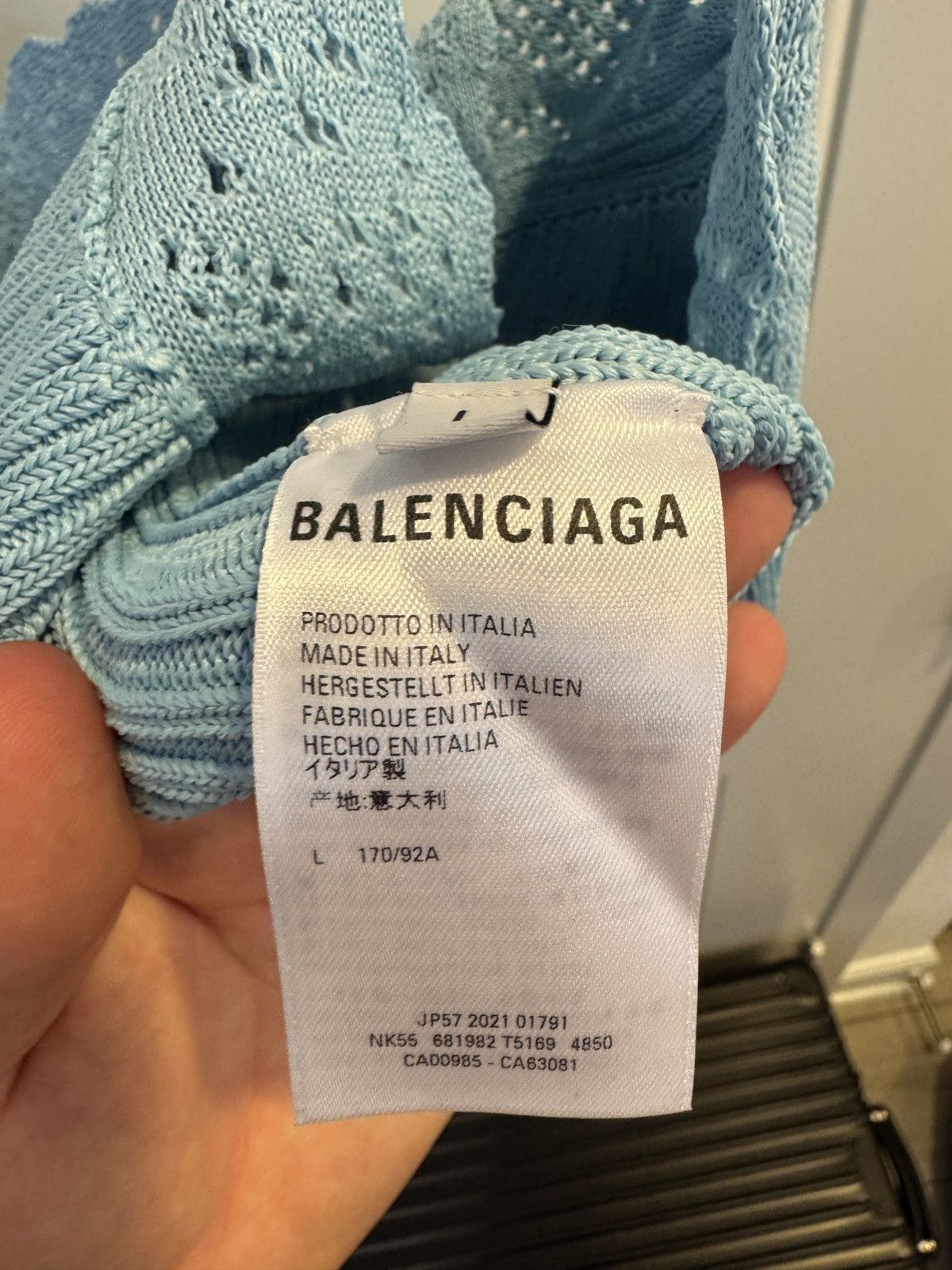 Balenciaga Balenciaga Viscose Top Size L / US 10 / IT 46 - 5 Thumbnail