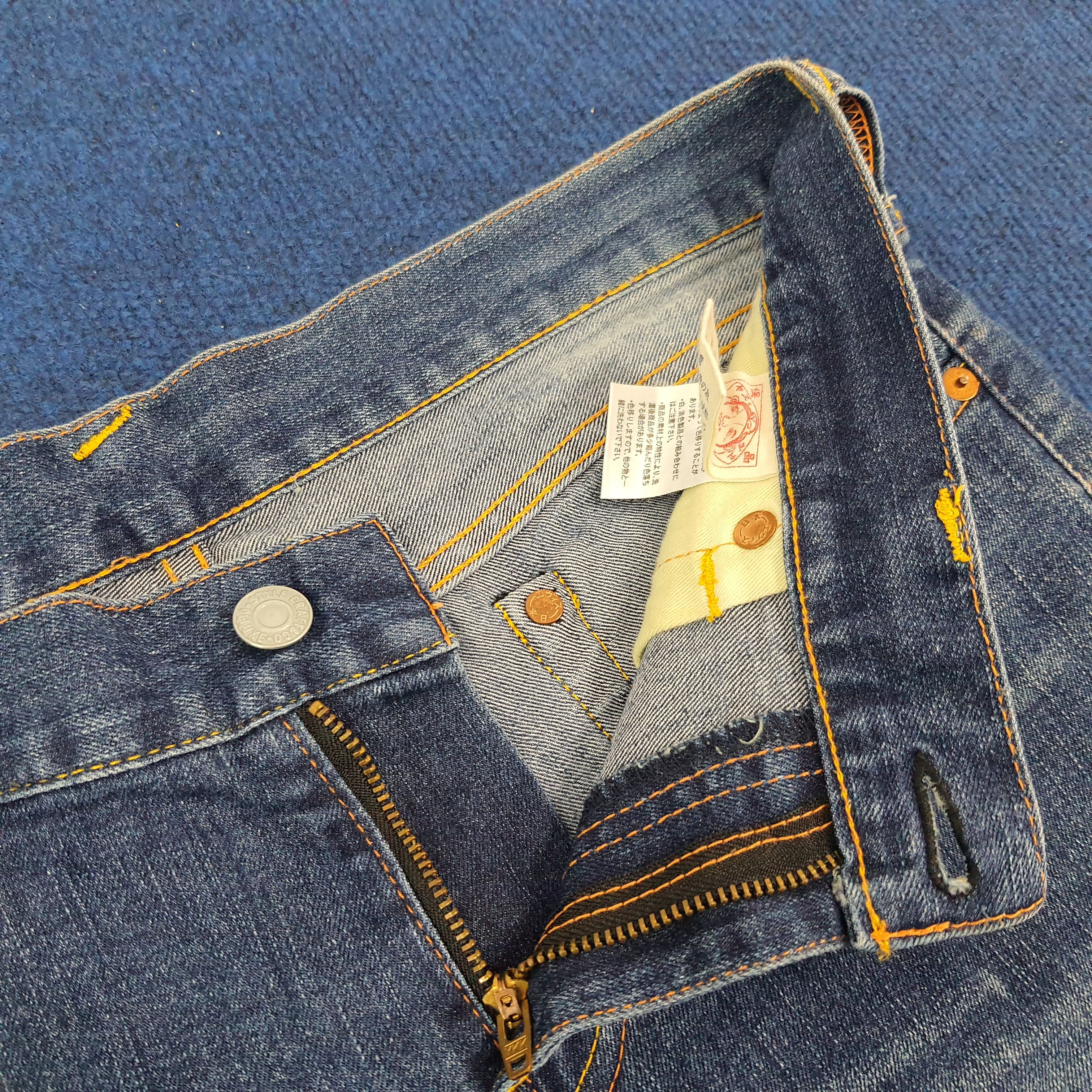 Evisu Vintage Evisu Donia Japanese Brand Custom Daicock Jeans Size 31" - 5 Thumbnail