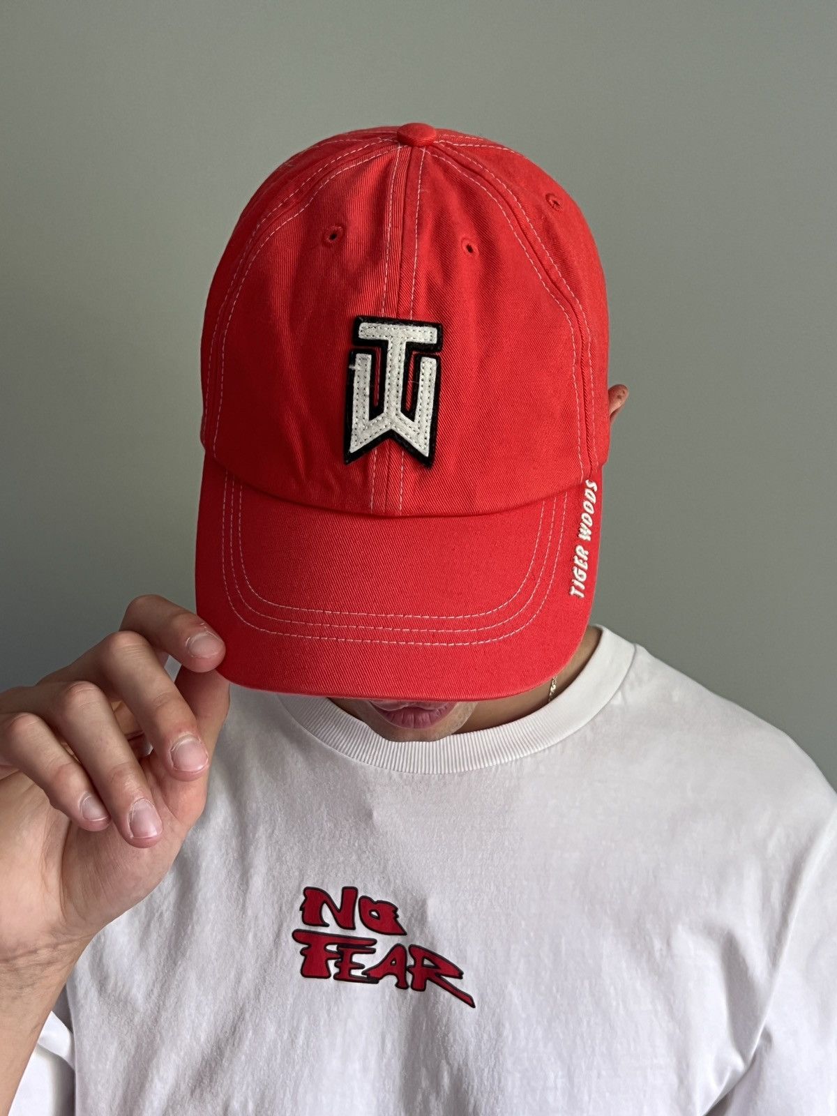 Nike × Tiger Woods × Vintage Vintage Nike x Tiger Woods Cap Size ONE SIZE - 1 Thumbnail