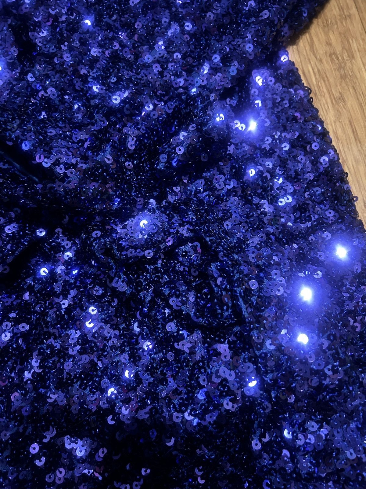 ROTATE ROTATE BIRGER CHRISTENSEN Sequined tulle mini wrap dress Size S / US 4 / IT 40 - 9 Thumbnail