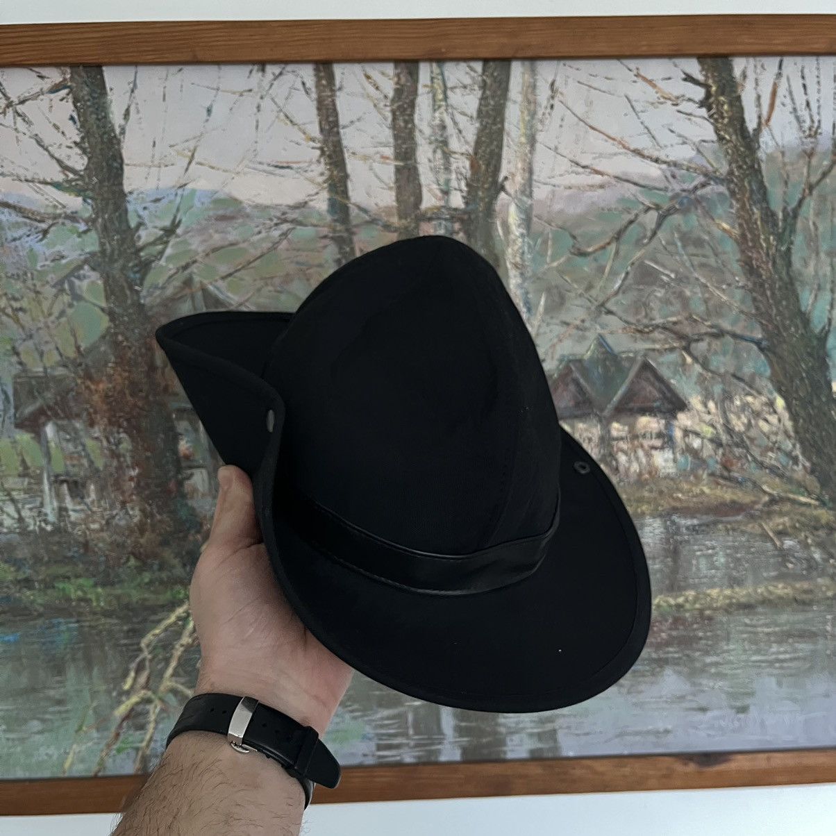 Cowboy Equipment × Goretex Wegener vintage goretex panama hat Size ONE SIZE - 2 Thumbnail