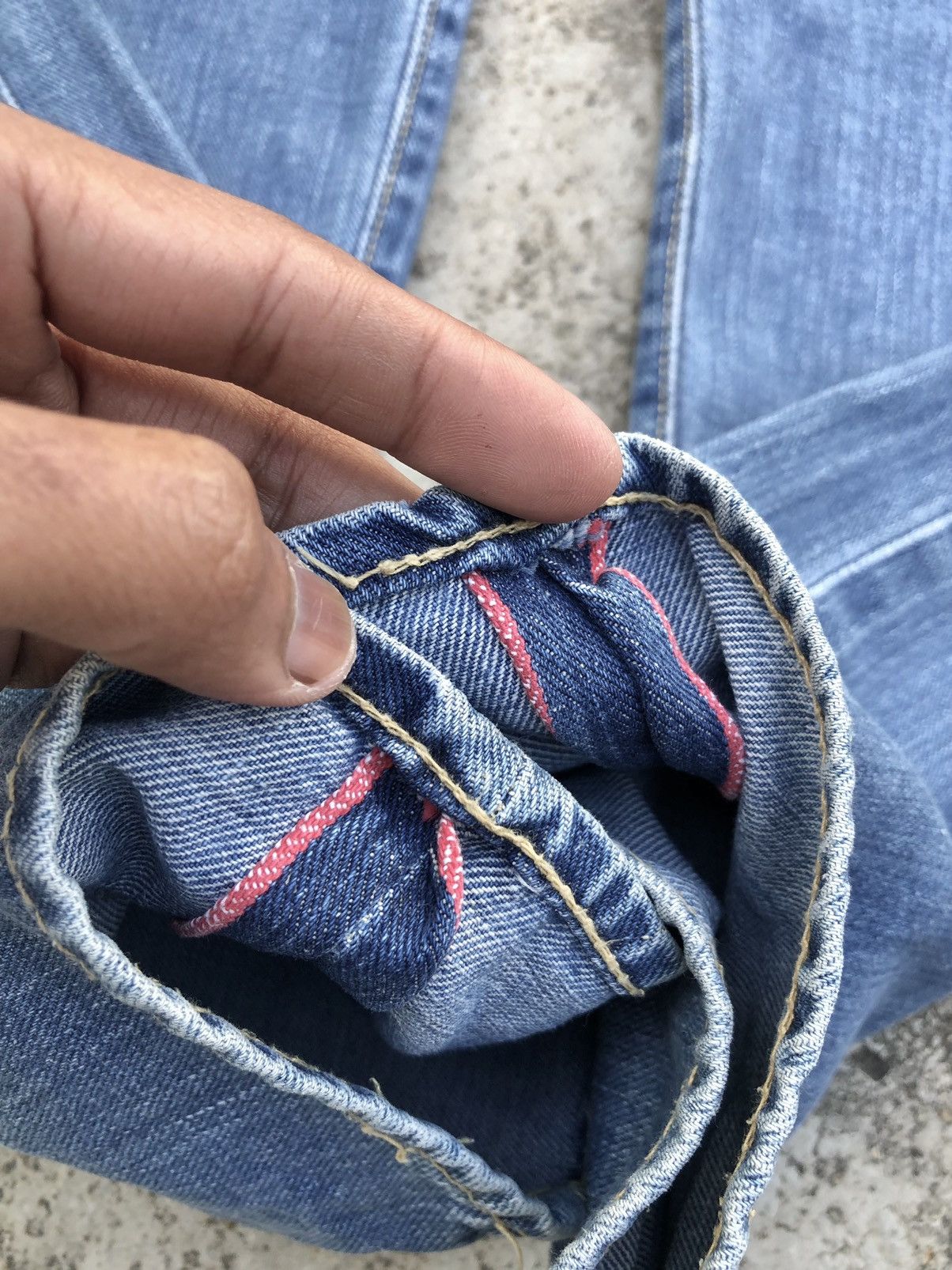HOLLYWOOD RANCH MARKET × Japanese Brand SELVEDGE DENIM BY HR MARKET Size US 30 / EU 46 - 4 Thumbnail