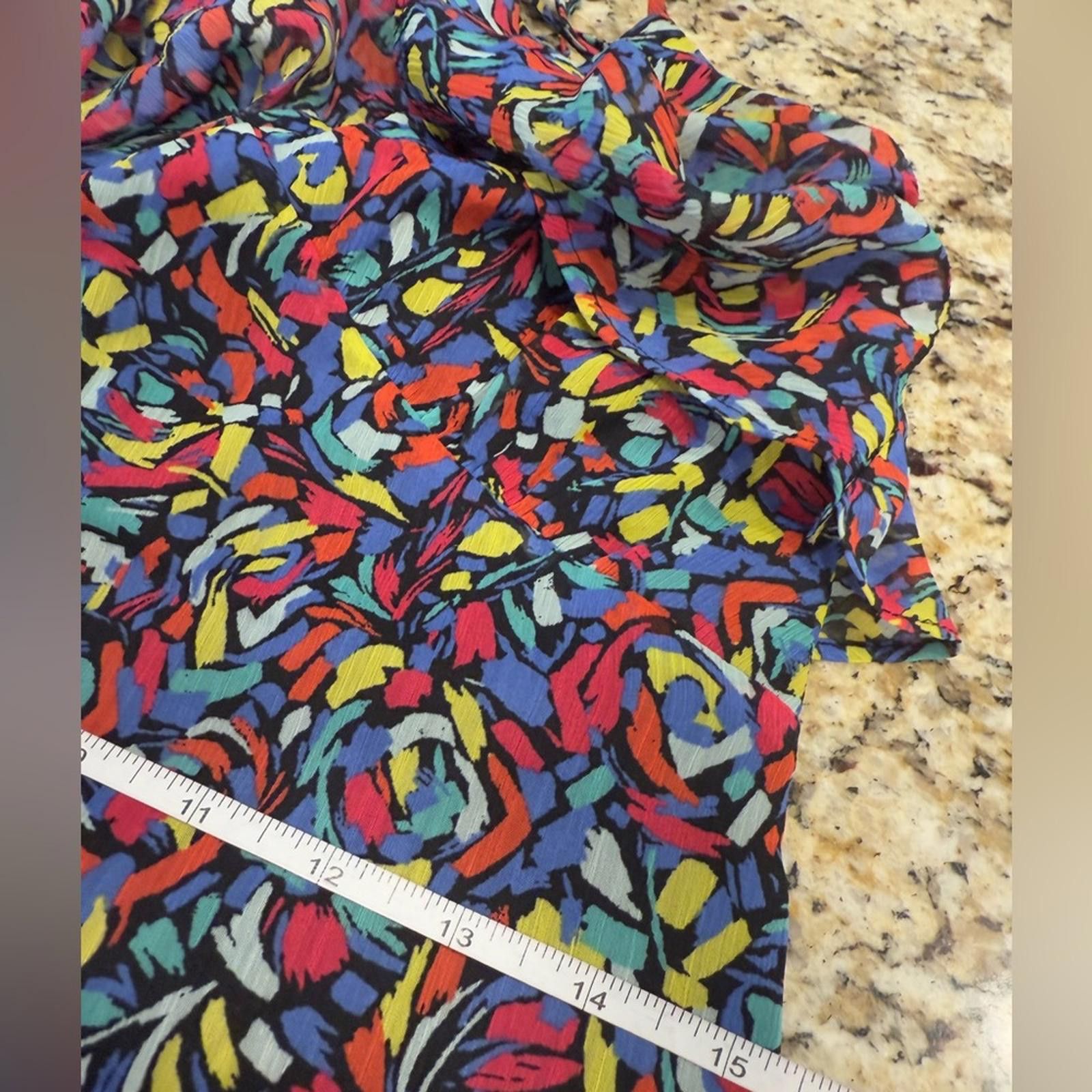 BCBGeneration BCBGeneration colorful maxi dress strappy open back SZ SM Size S / US 4 / IT 40 - 9 Thumbnail