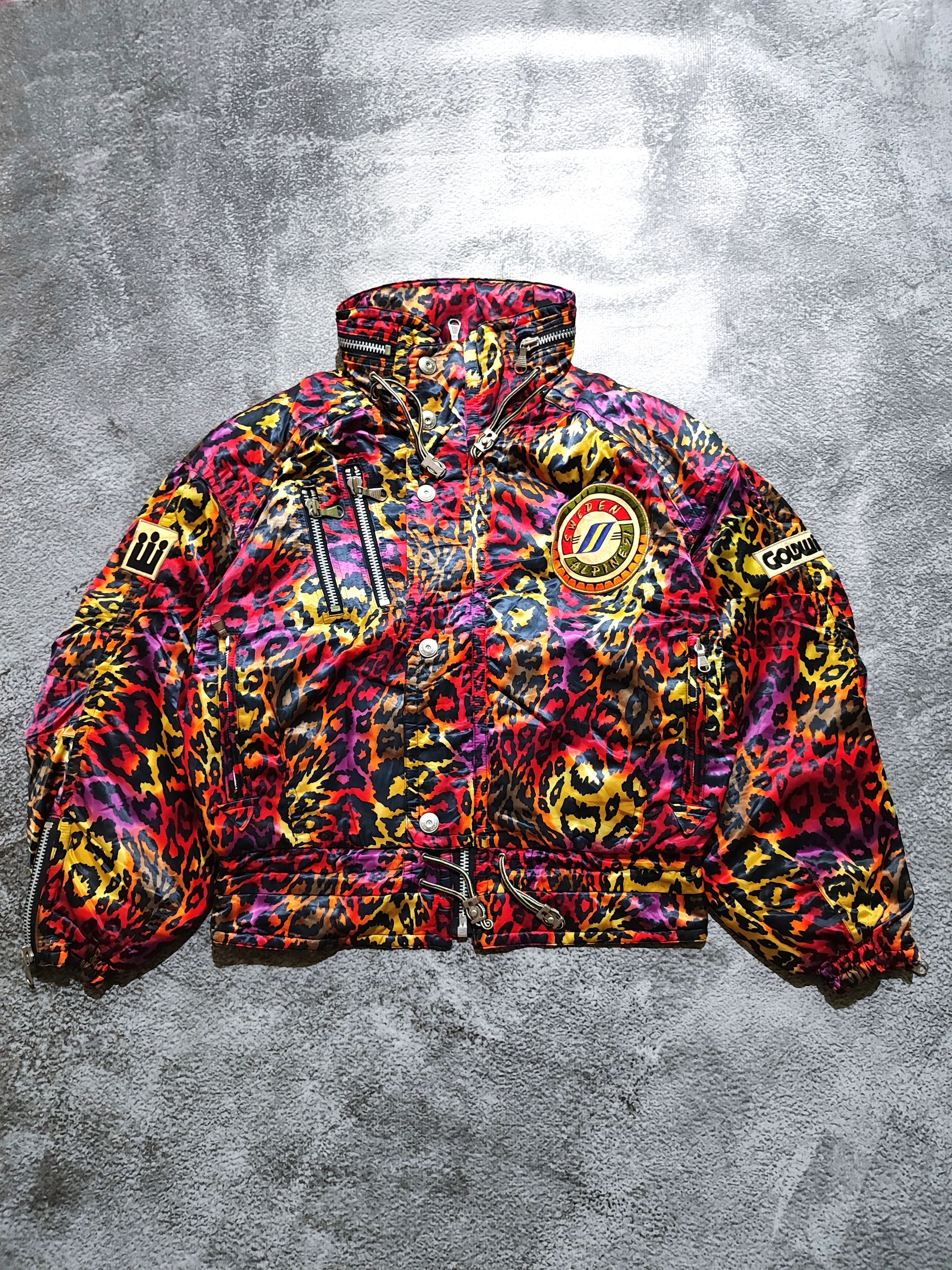 Goldwin Vintage Goldwin Sweden Alpine Ski Team Down Jacket (RARE) Size US M / EU 48-50 / 2 - 1 Thumbnail